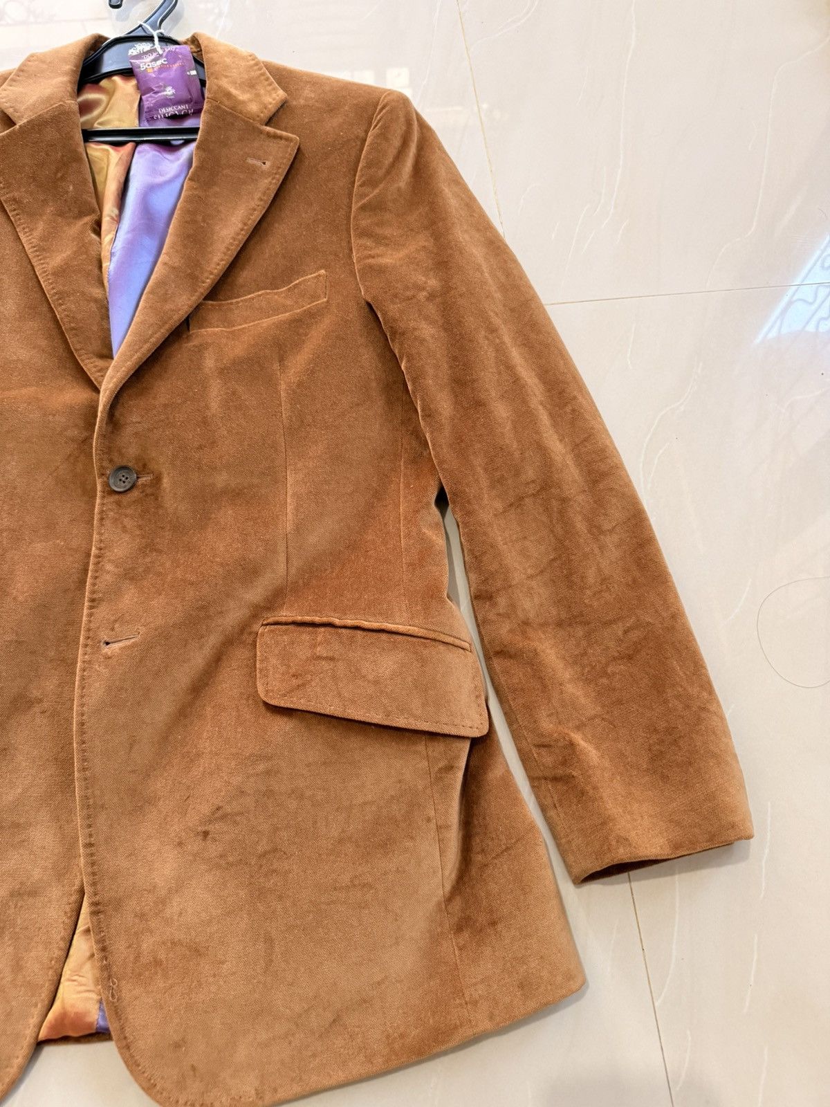 Ted Baker Ted Baker Brown Suede Jacket Size 38R - 3 Thumbnail