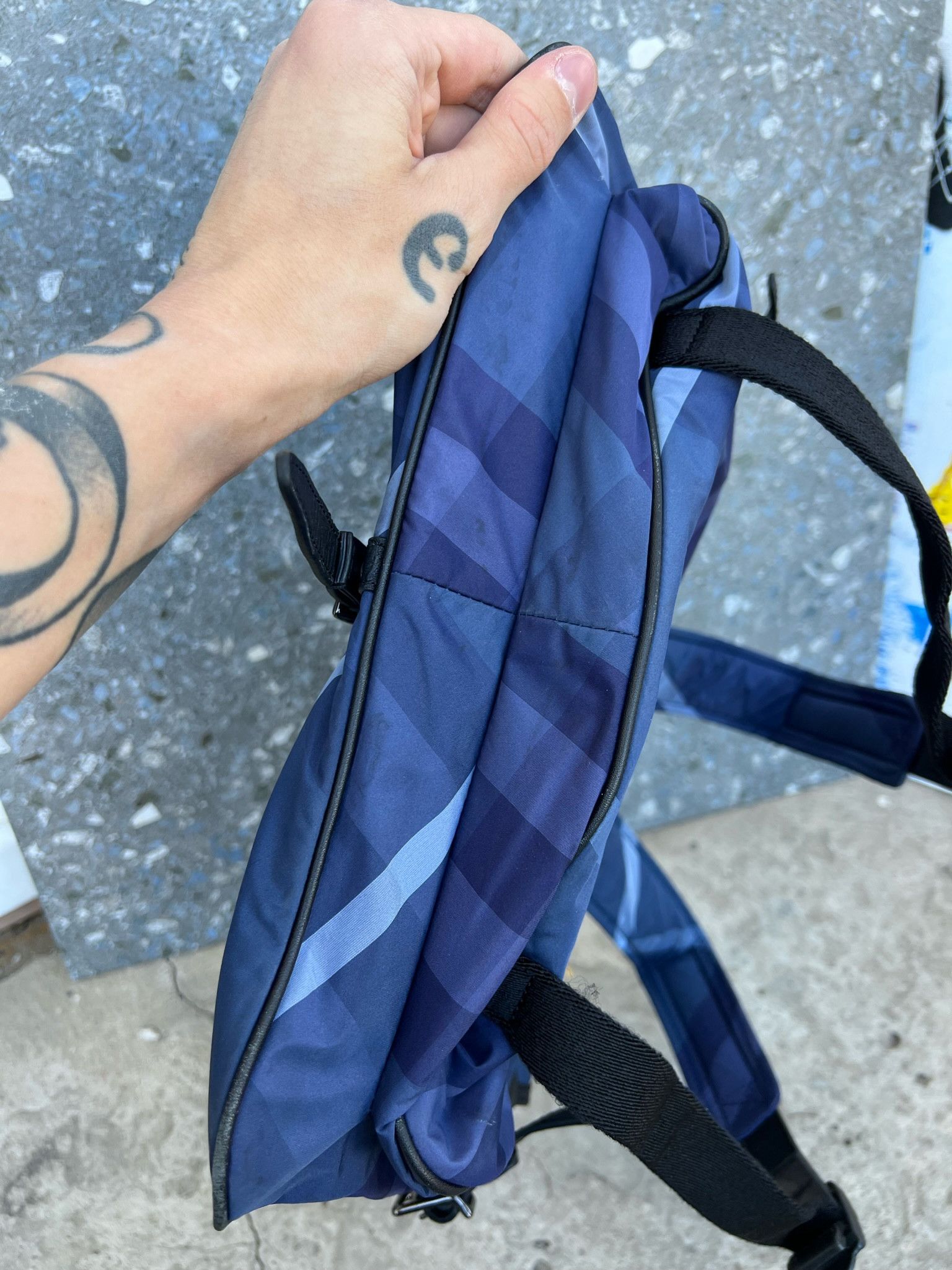 Burberry × Vintage Authentic Burberry Nova Check Backpack Size ONE SIZE - 13 Thumbnail