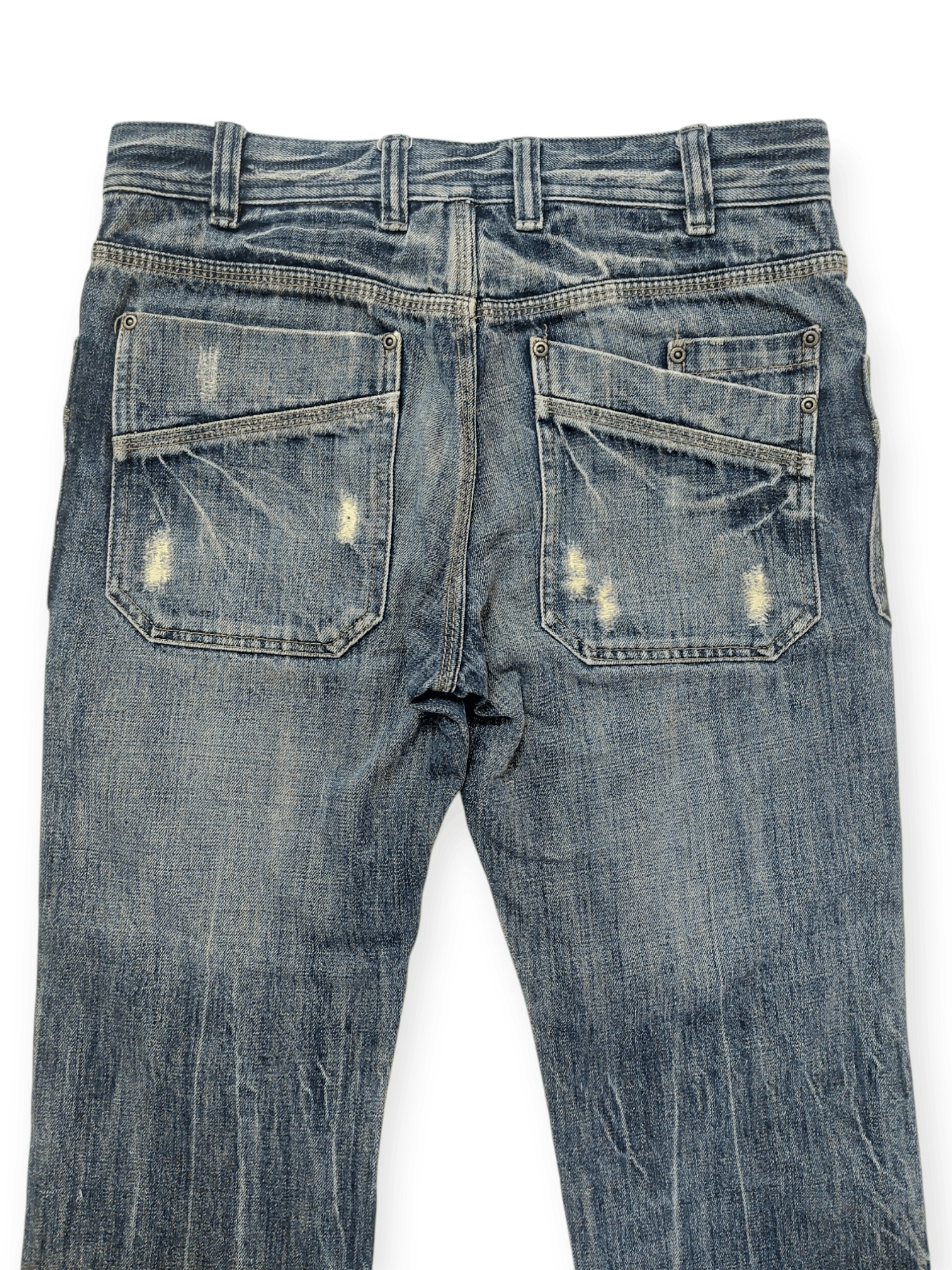 Designer Flare Big Pocket Baggy Denim Size US 30 / EU 46 - 11 Thumbnail
