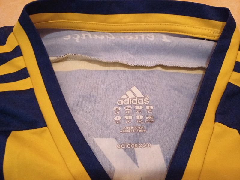 Adidas Adidas Fenerbahce 2014/15 home shirt Size US XXL / EU 58 / 5 - 6 Thumbnail