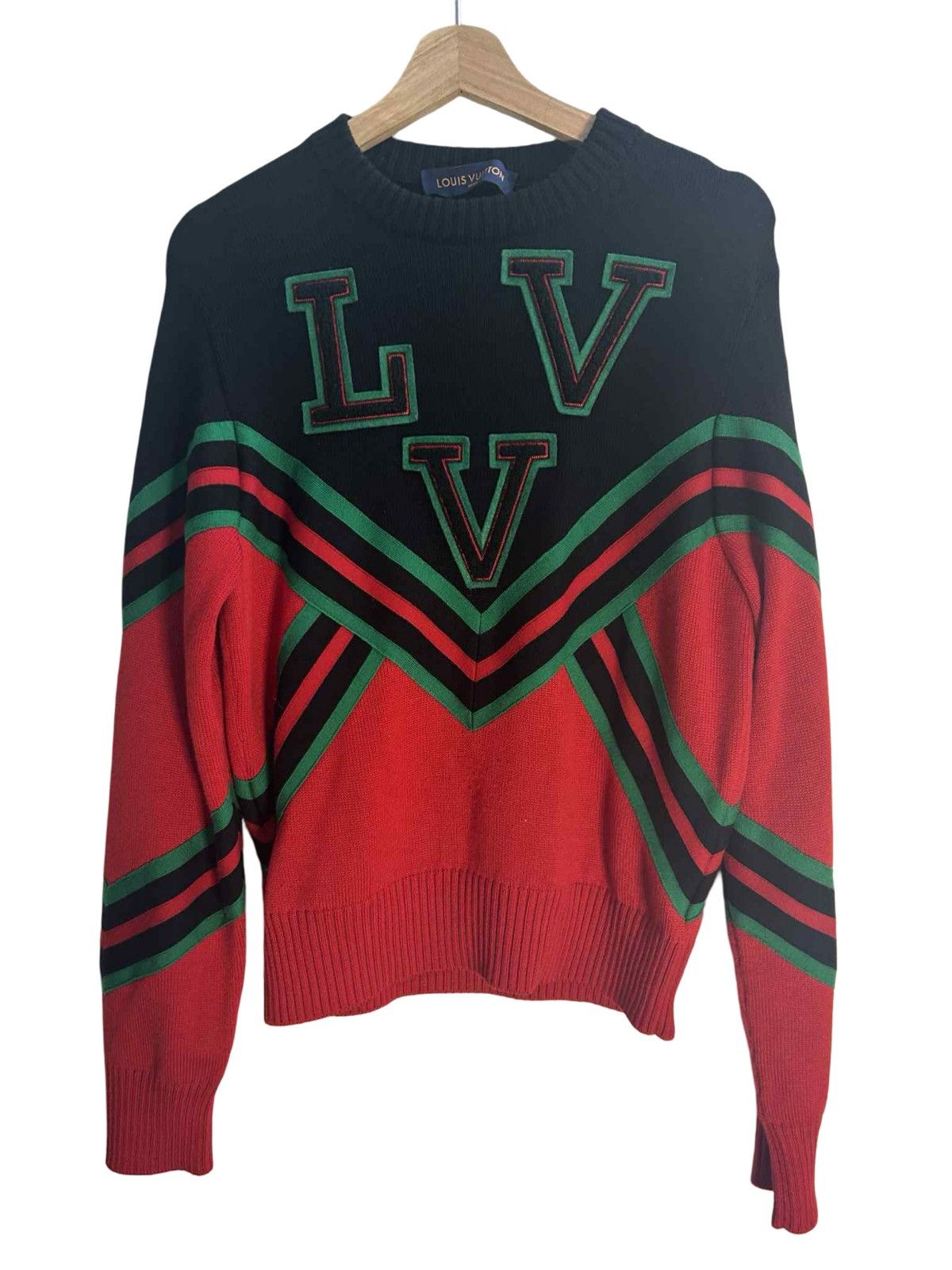 Louis Vuitton Louis Vuitton Block Virgil Sweater Size US XS / EU 42 / 0 - 1 Thumbnail