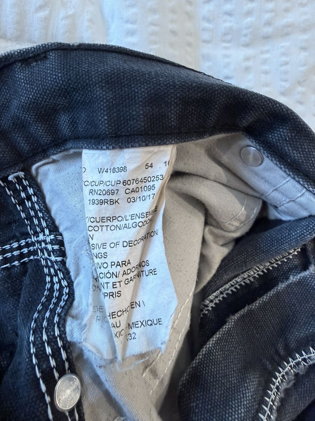 Dickies DICKIES WASHED PANTS Size US 33 - 8 Thumbnail