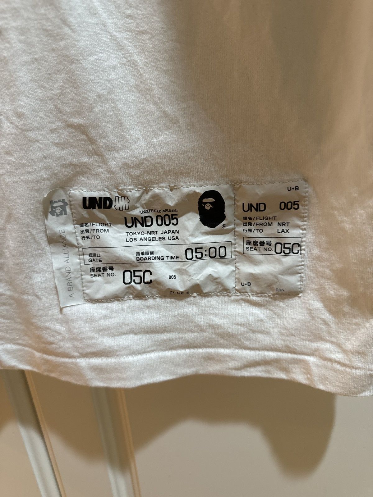 Bape × Undefeated Bape x Undefeated 005 Tee (Green) Size US XXL / EU 58 / 5 - 5 Thumbnail