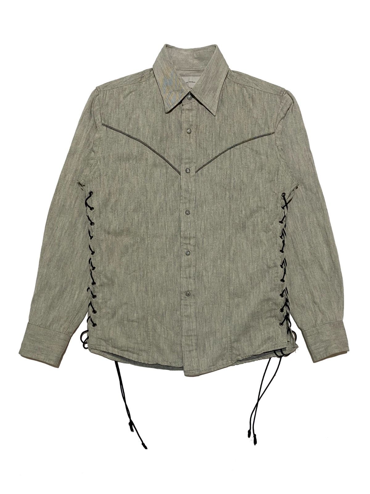 If Six Was Nine × Japanese Brand × KMRii JAPANESE BRAND CREATE BAREFOOT BONDAGE SHIRT Size US M / EU 48-50 / 2 - 1 Thumbnail