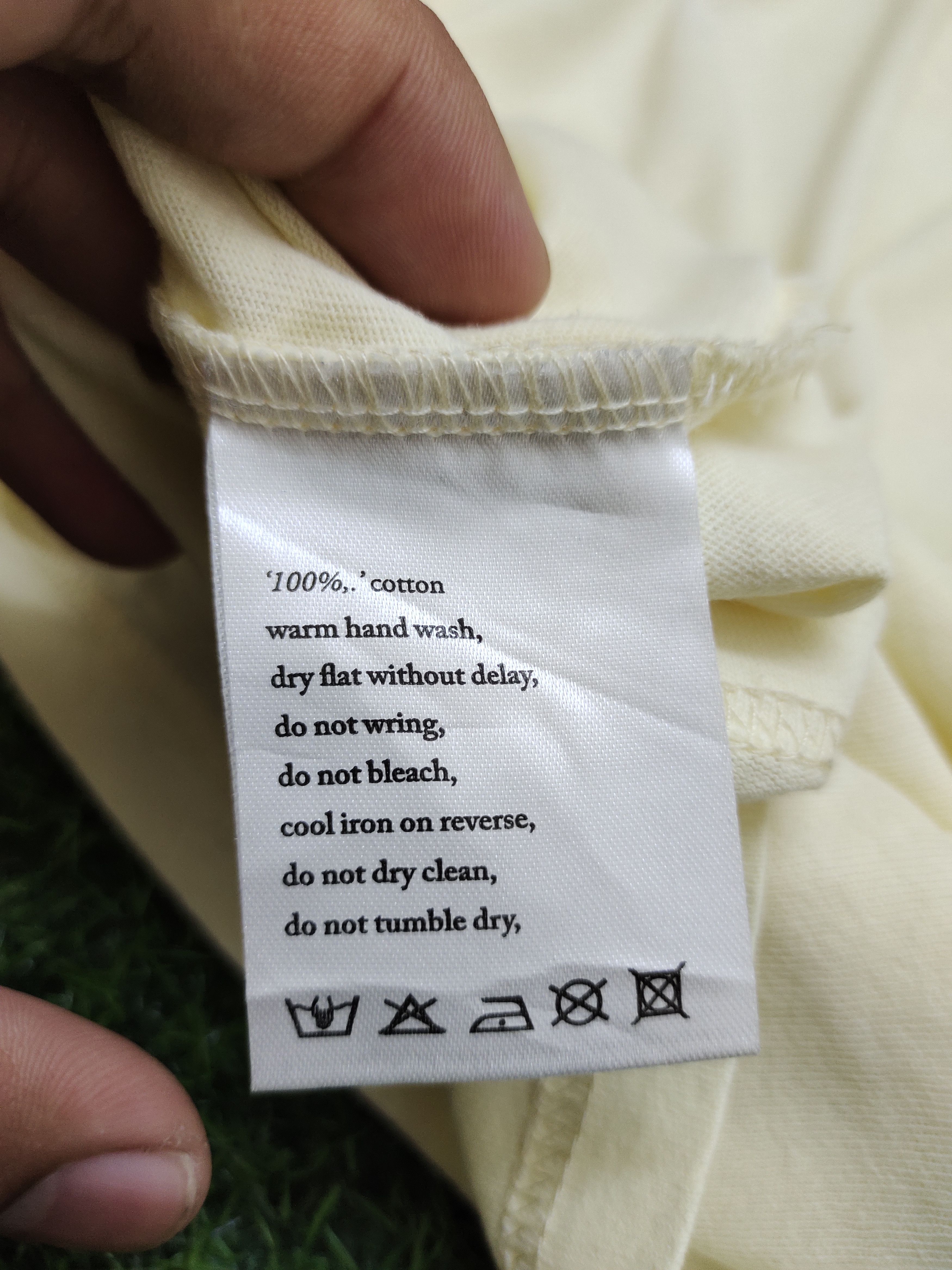 Ksubi Ksubi ' A Love Deranged ' Light Yellow T-Shirt Size US XL / EU 56 / 4 - 8 Thumbnail