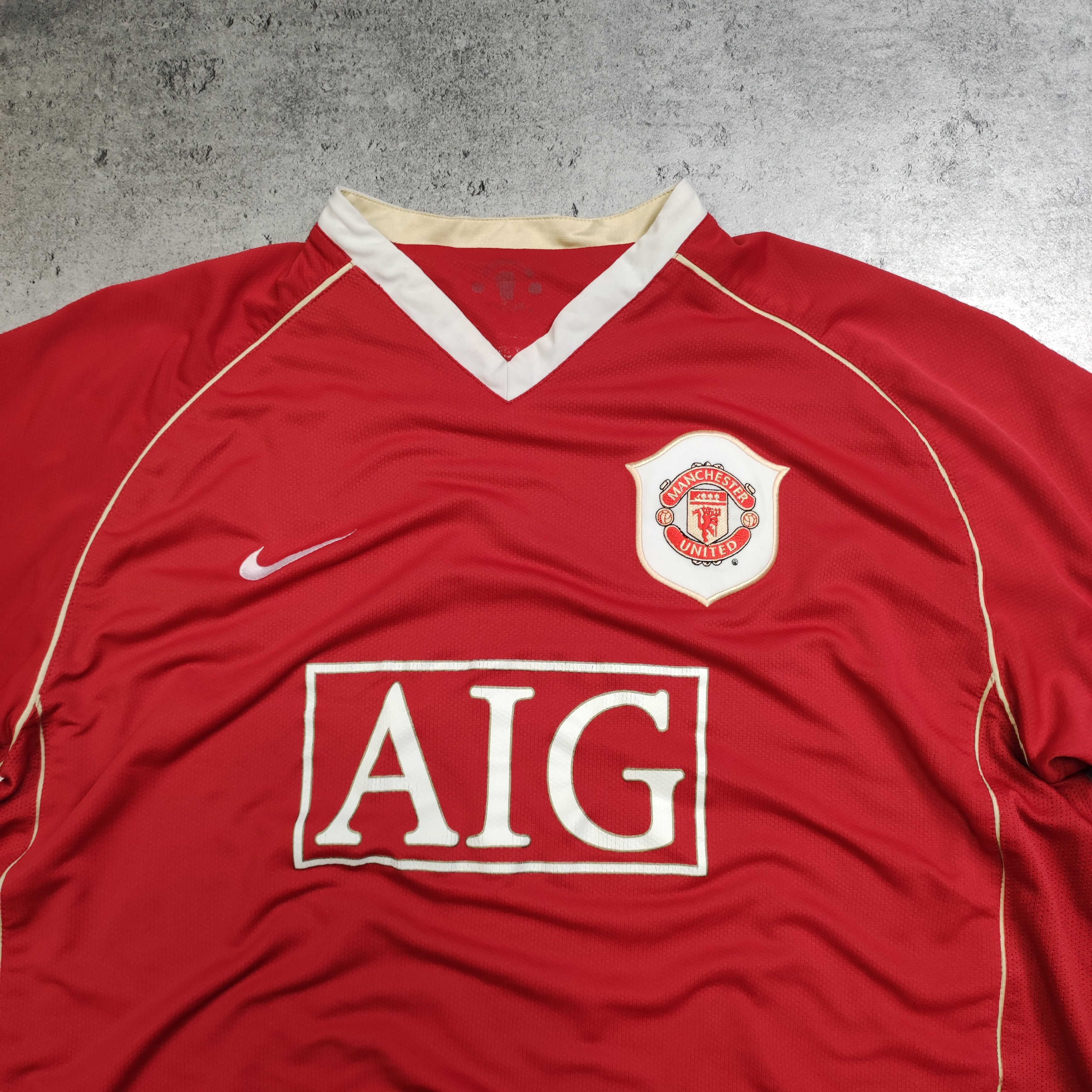 Nike RARE Nike x Football Manchester United Home 2006 Jersey Size US L / EU 52-54 / 3 - 3 Thumbnail