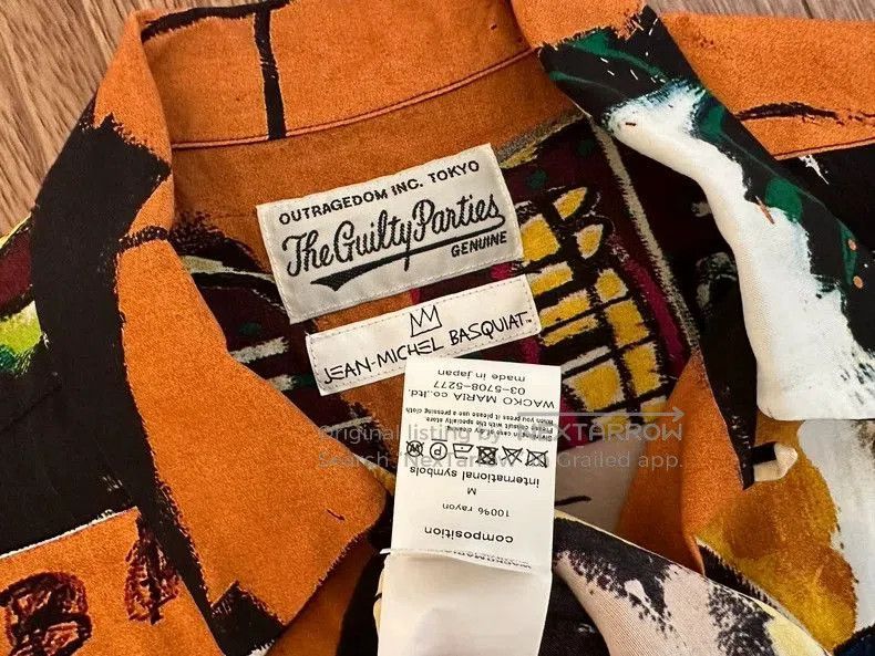 Wacko Maria WACKO MARIA x Basquiat Hawaiian Shirt Size US M / EU 48-50 / 2 - 4 Thumbnail