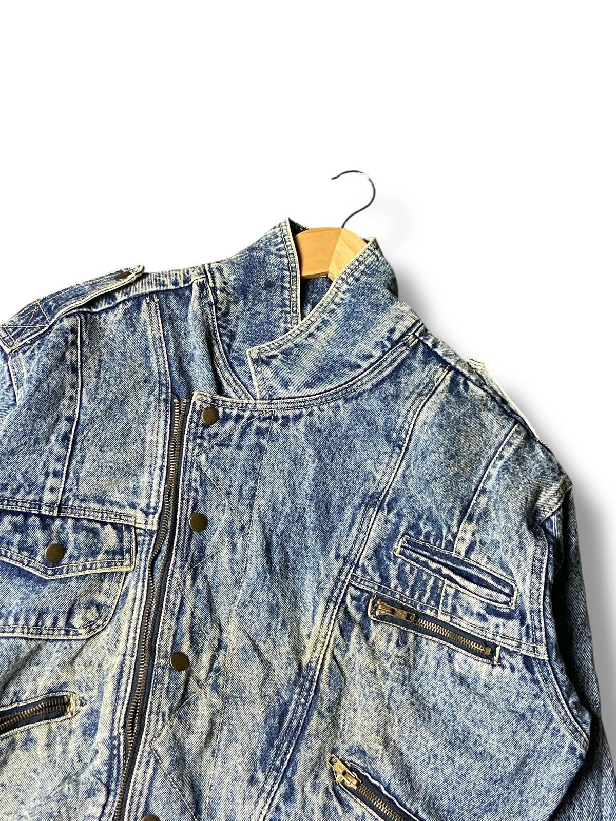 Japanese Brand CANGARCON Multi pocket Denim Jeans (160) Size US M / EU 48-50 / 2 - 4 Thumbnail