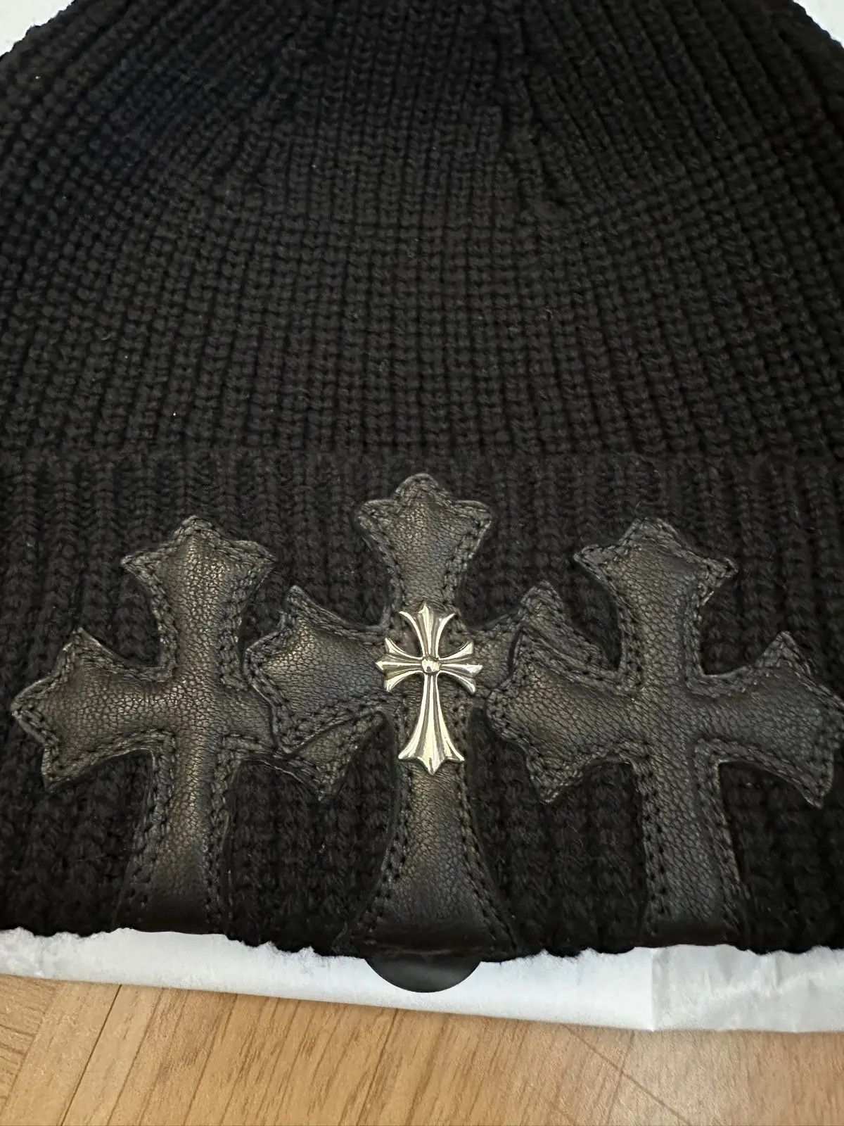 Chrome Hearts Chrome Hearts Cachemire Beannie Size ONE SIZE - 3 Thumbnail