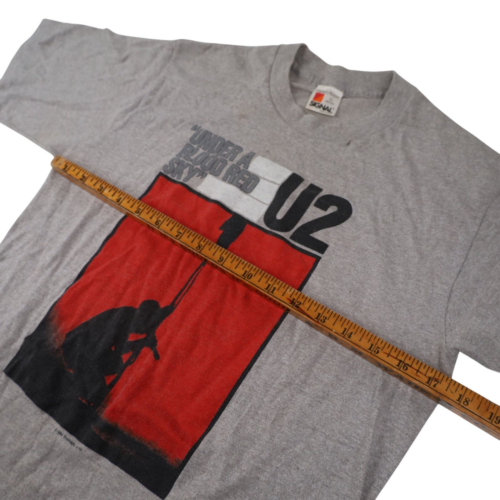 Band Tees × Vintage Vintage 1984 U2 "Under a Blood Red Sky" Graphic Band Tee Size US L / EU 52-54 / 3 - 11 Thumbnail