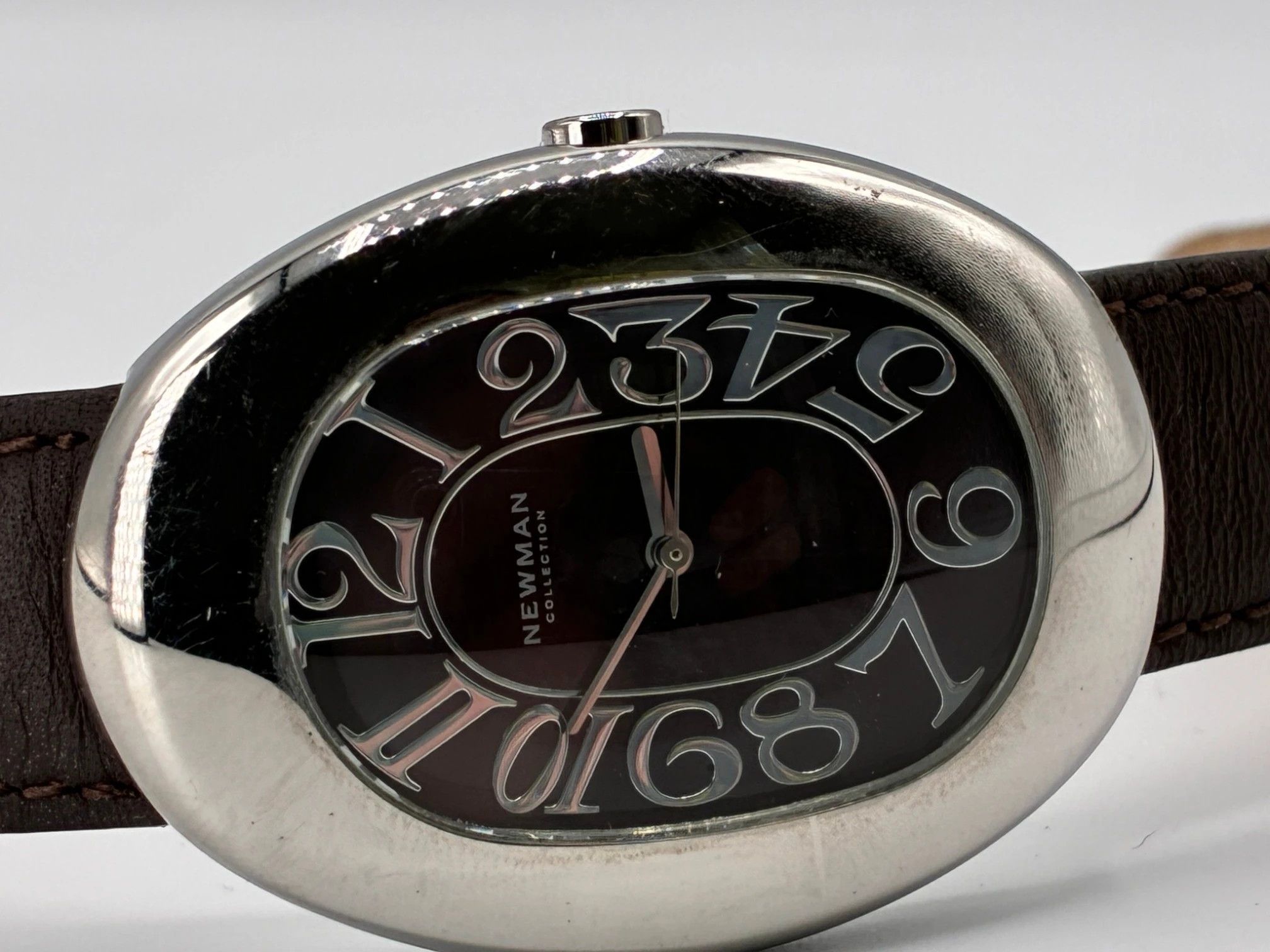 Other Newman Collection Oval Crazy Numbers Quartz Fashion Watch Size ONE SIZE - 1 Thumbnail