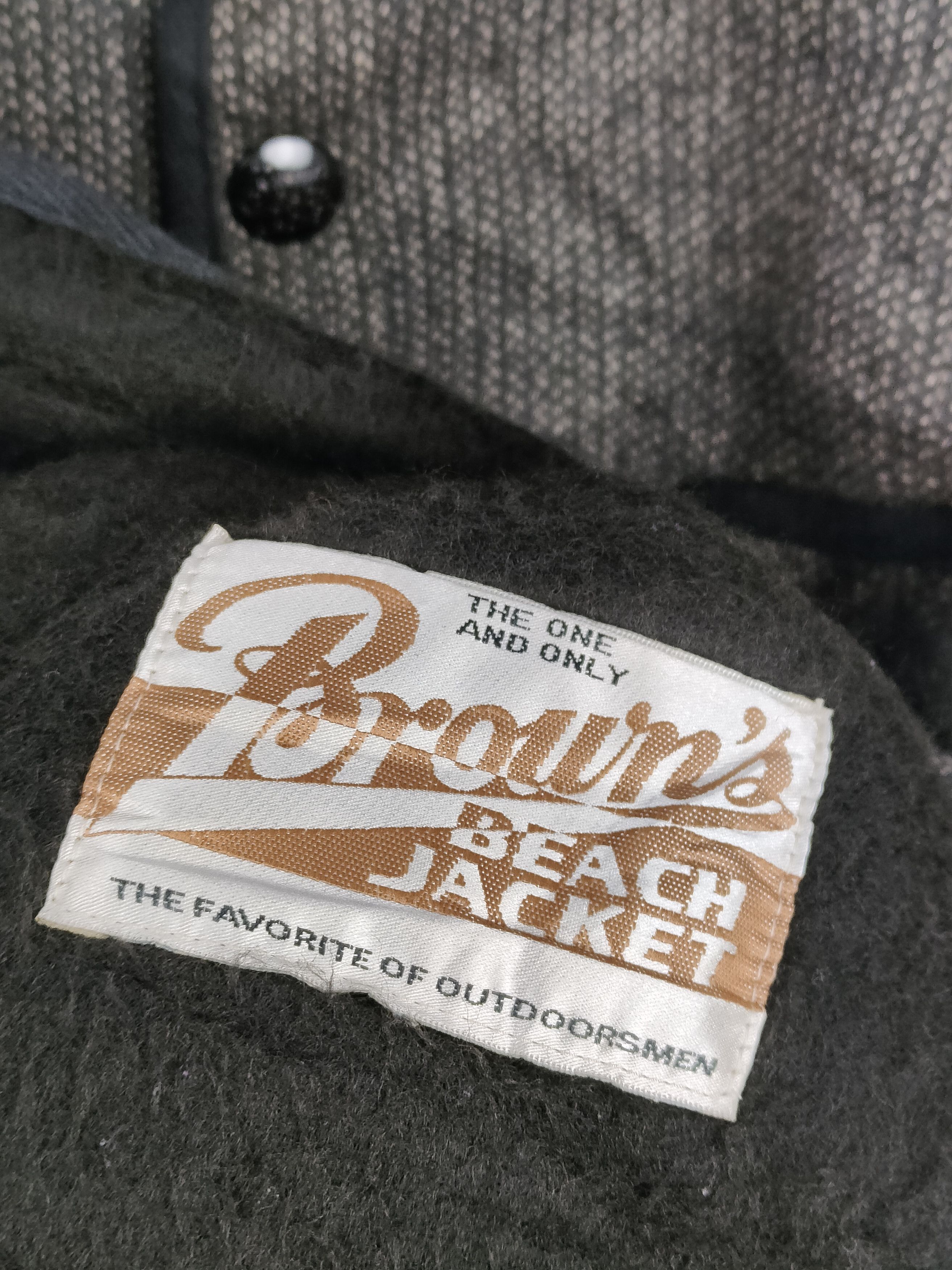 Brown's Beach Jacket × Vintage Vintage Brown’s Beach 3 Pocket Wool Chore Jacket 40-50’s Size US S / EU 44-46 / 1 - 5 Thumbnail