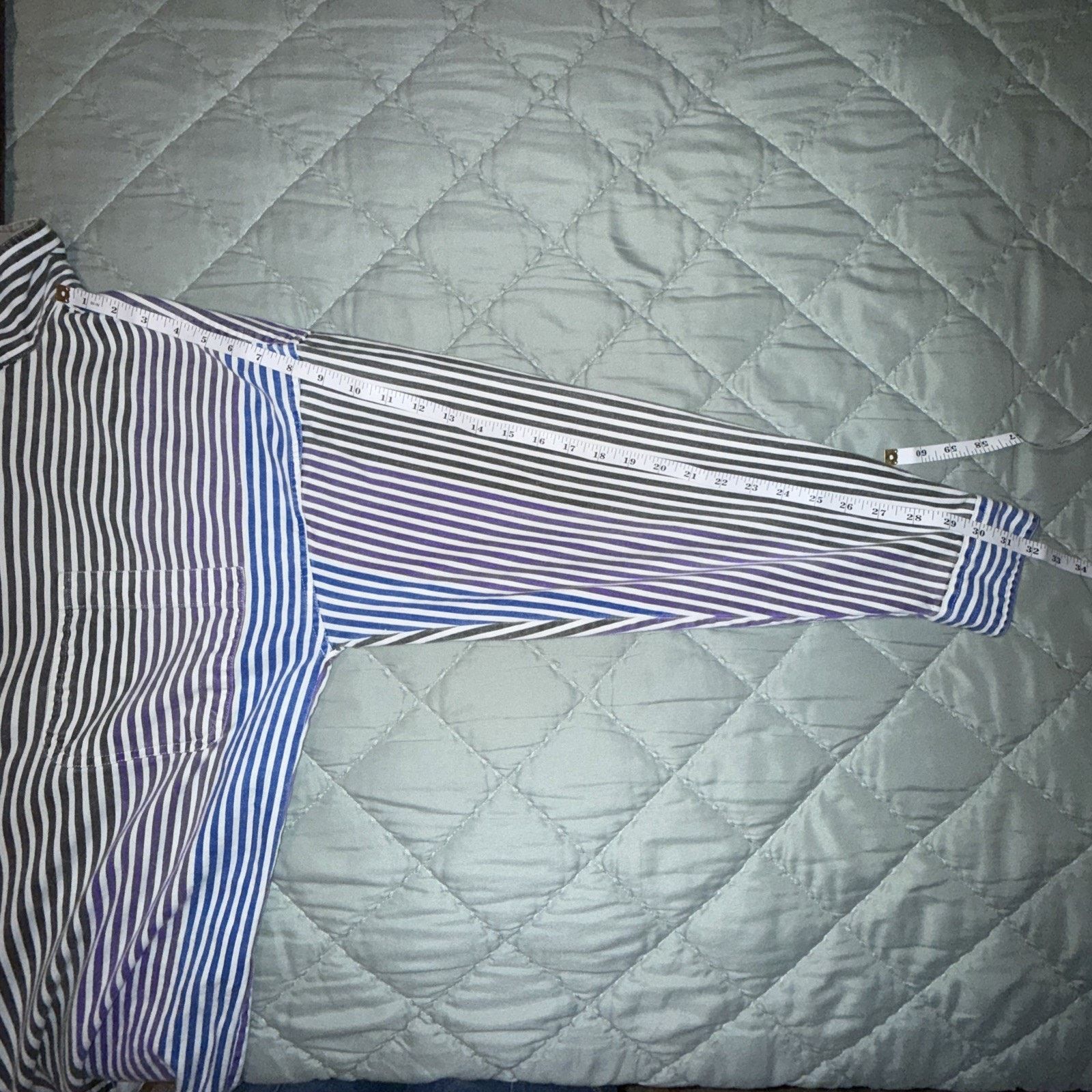 PB 0110 PB & Co. Men’s 90’s Striped Rugby Shirt Sz M 1/2 Zip preppy Size US M / EU 48-50 / 2 - 11 Thumbnail