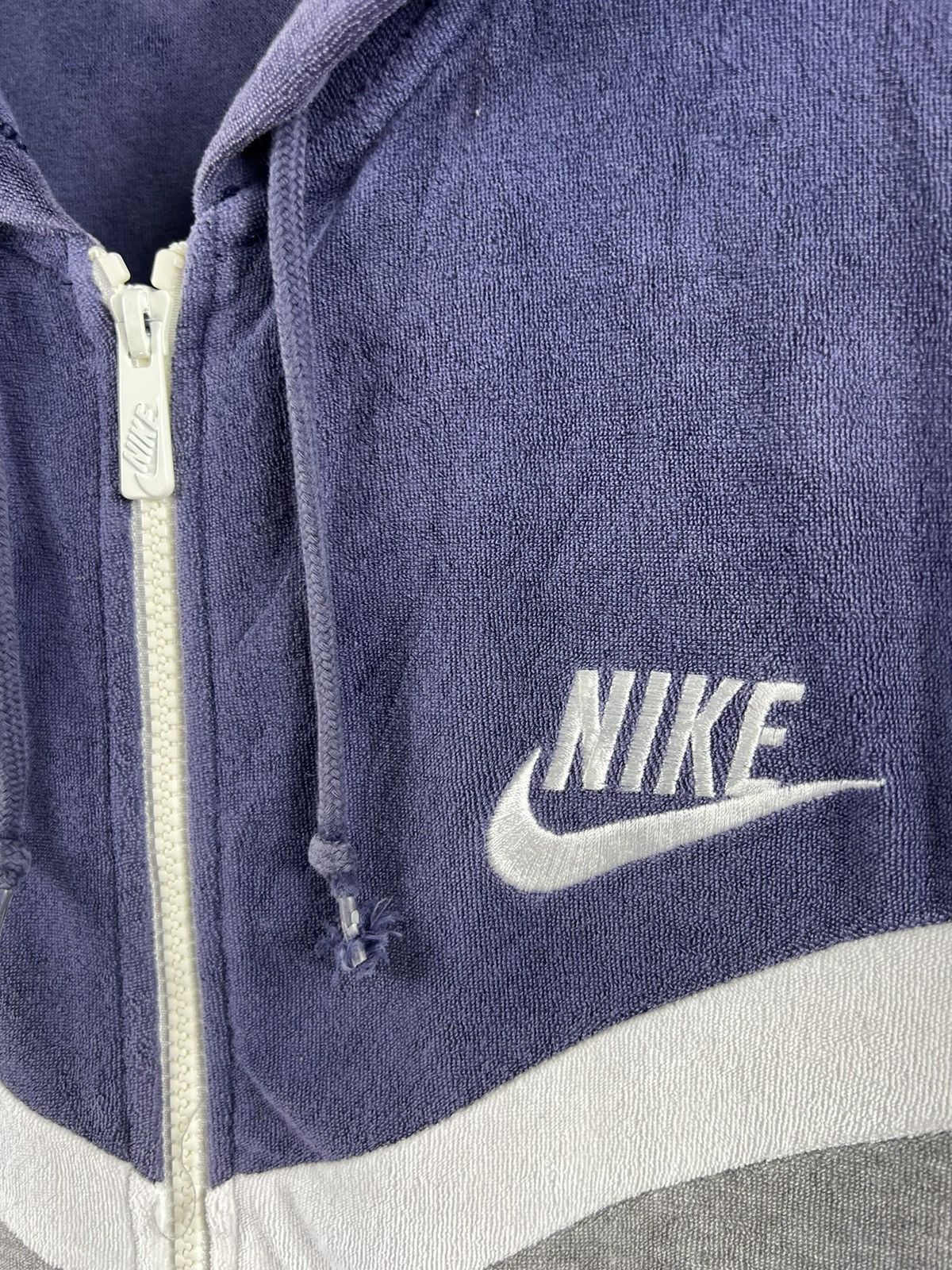 Nike 🔥 Vintage Y2K Nike sweat hoodie zipper - M Size US S / EU 44-46 / 1 - 5 Thumbnail