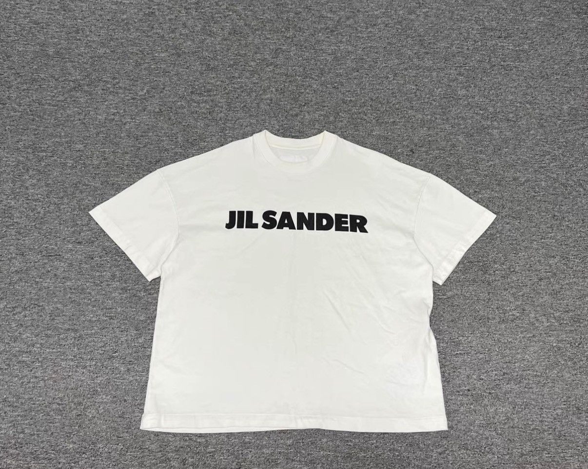 Jil Sander Jil Sander Letter Logo Short Sleeve T-Shirt Size US XS / EU 42 / 0 - 1 Thumbnail