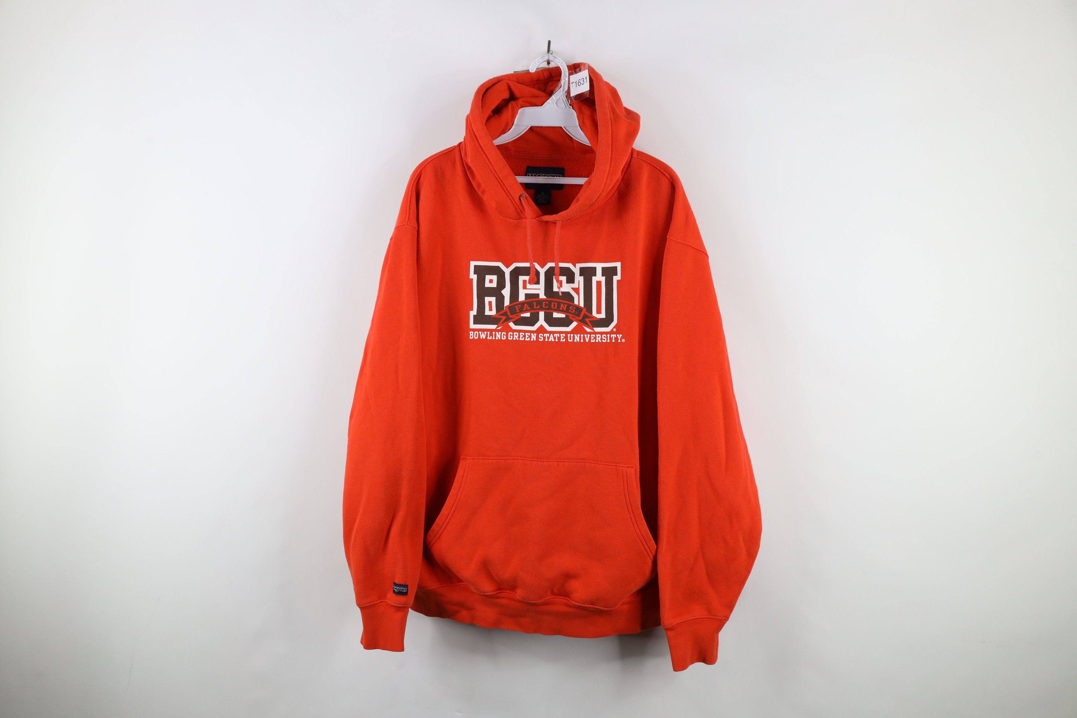 Vintage Vintage 90s Bowling Green State University Hoodie Sweatshirt Size US XL / EU 56 / 4 - 1 Thumbnail