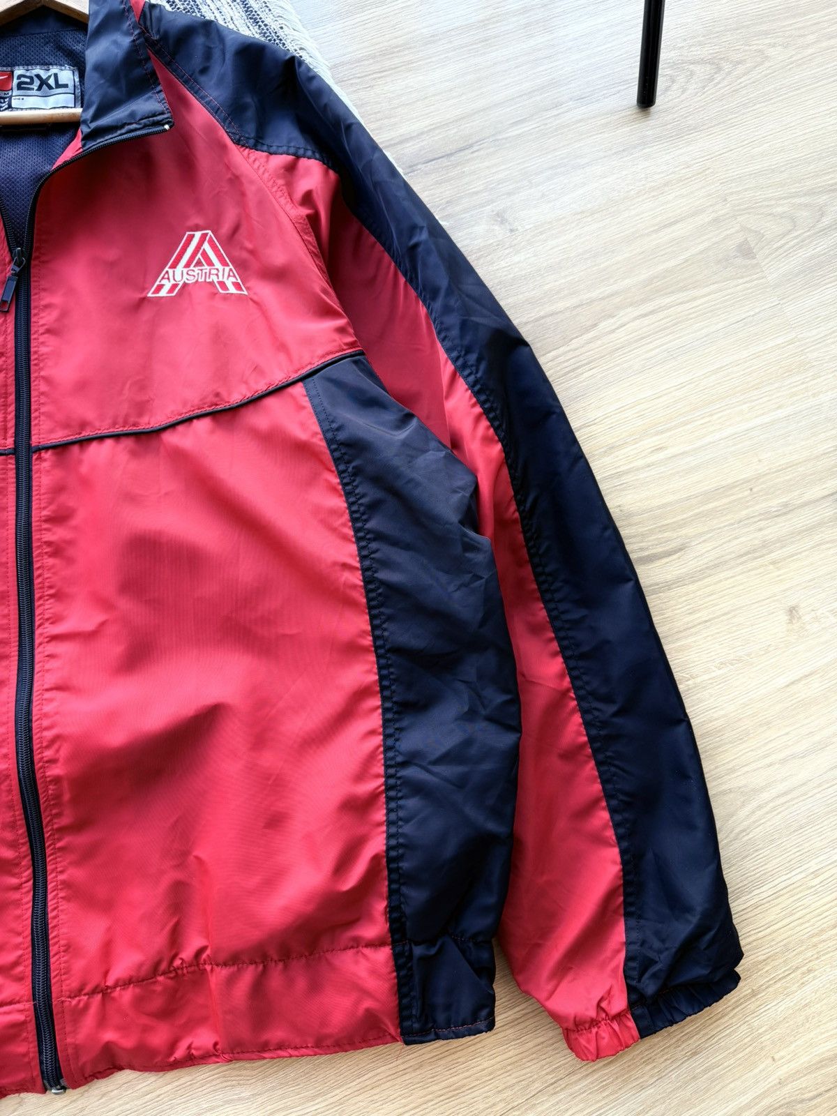 Nike VINTAGE AUSTRIA NIKE TEAM FOOTBAL TRACK JACKET SOCCER Size US XXL / EU 58 / 5 - 6 Thumbnail