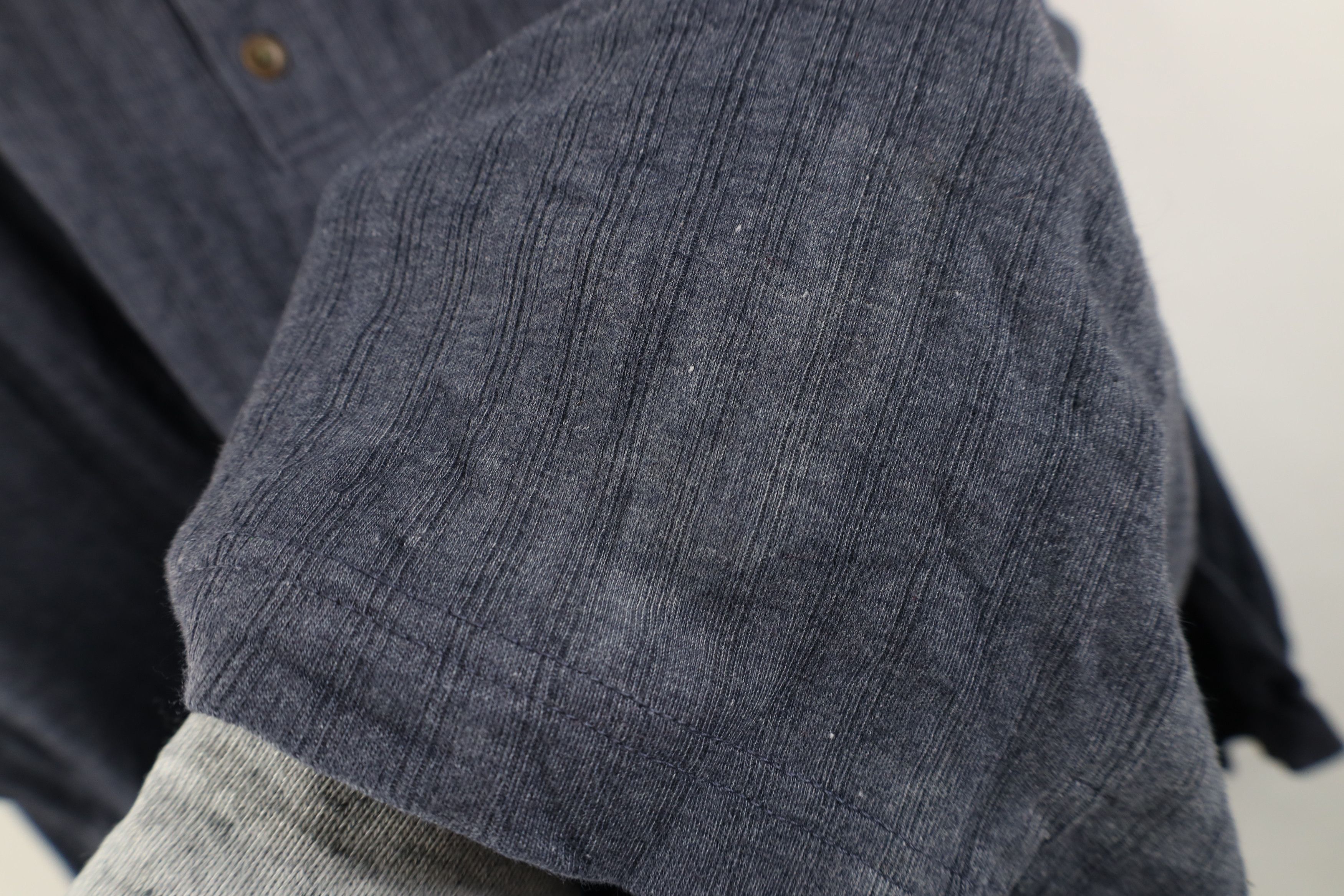 Vintage Vintage 90s Streetwear Knit Long Sleeve Henley T-Shirt Size US XL / EU 56 / 4 - 5 Thumbnail
