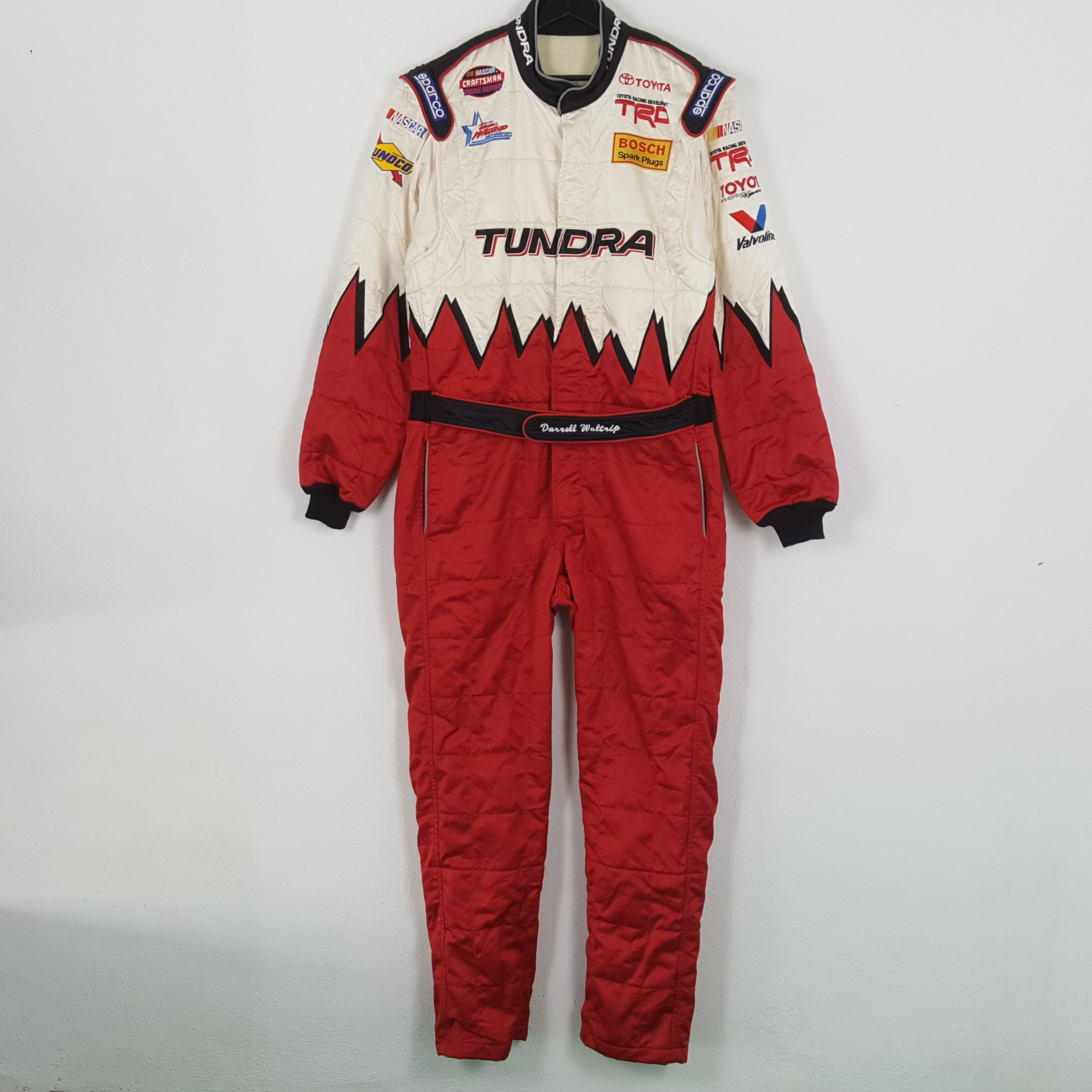 NASCAR × Tundra × Vintage TOYOTA TUNDRA SPARCO Racing Style Coverall Jacket Size US L / EU 52-54 / 3 - 4 Thumbnail