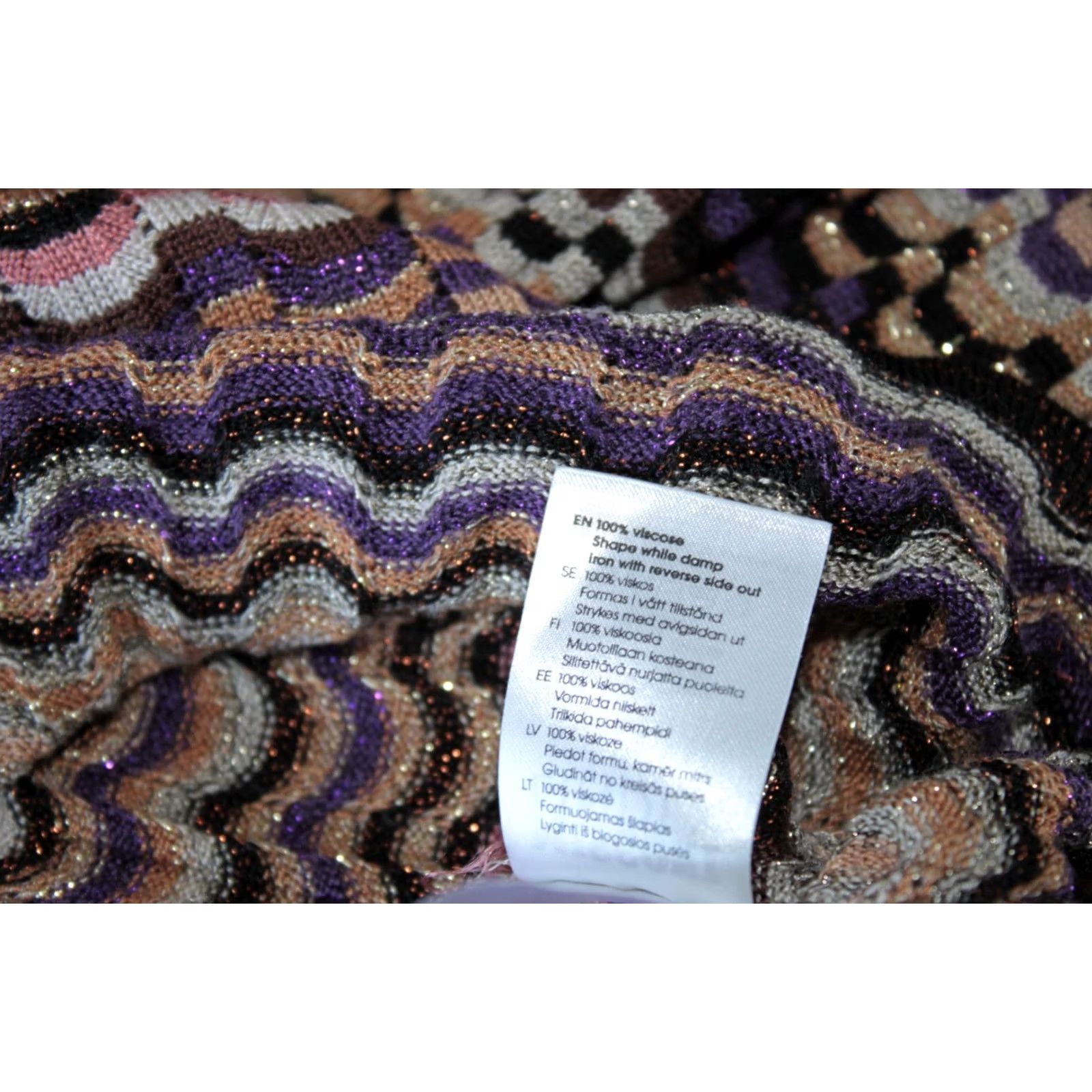 Missoni Missoni Lindex womens classic dress S A-Line Dress Multicoloured Long Women Girls Mens Size S / US 4 / IT 40 - 7 Thumbnail