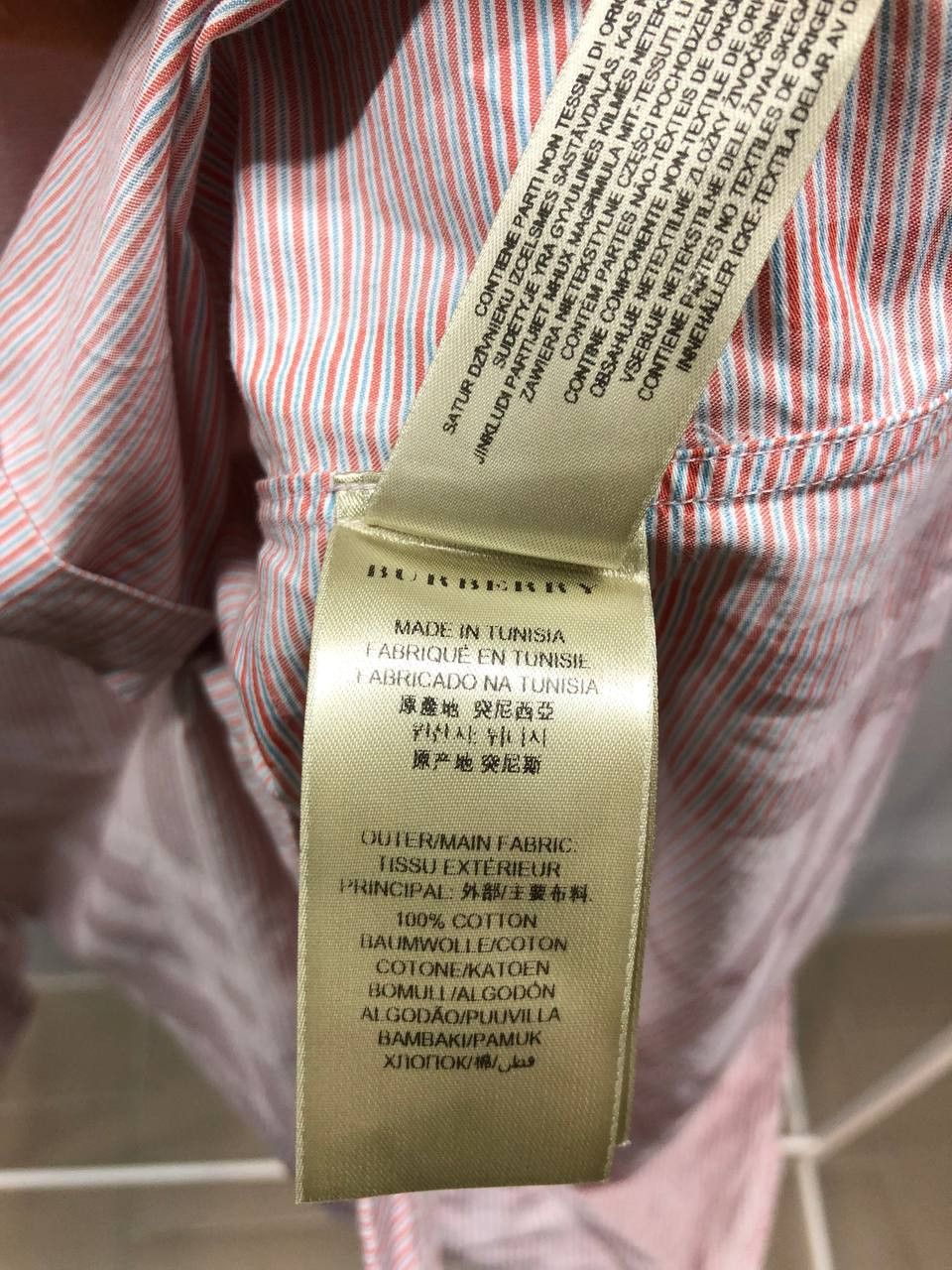 Burberry Burberry London mens Shirt nova check Medium Size US M / EU 48-50 / 2 - 11 Thumbnail