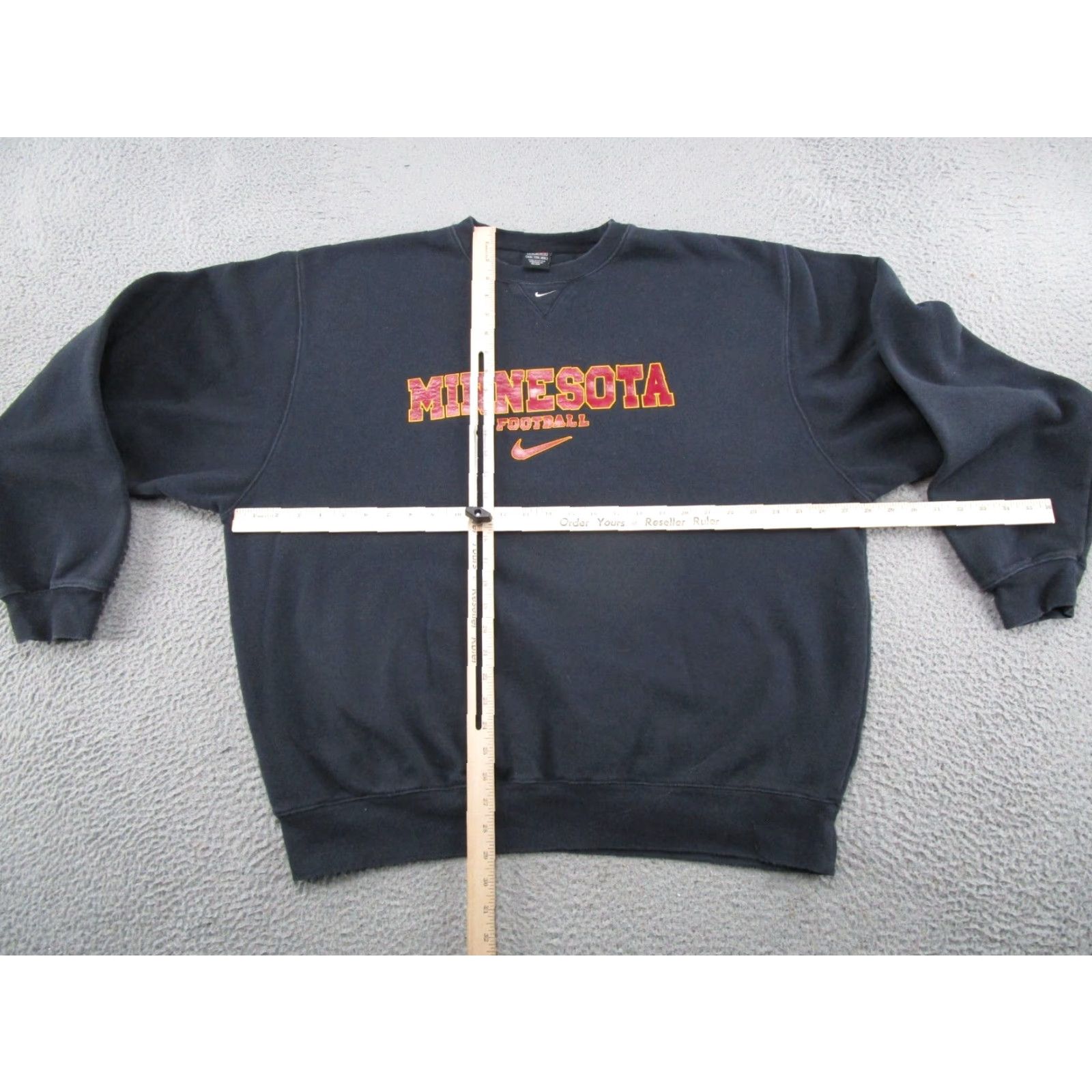 Nike VTG Nike Team Minnesota Golden Gophers Center Swoosh Sweatshirt SZ 2XL READ Size US XXL / EU 58 / 5 - 5 Thumbnail