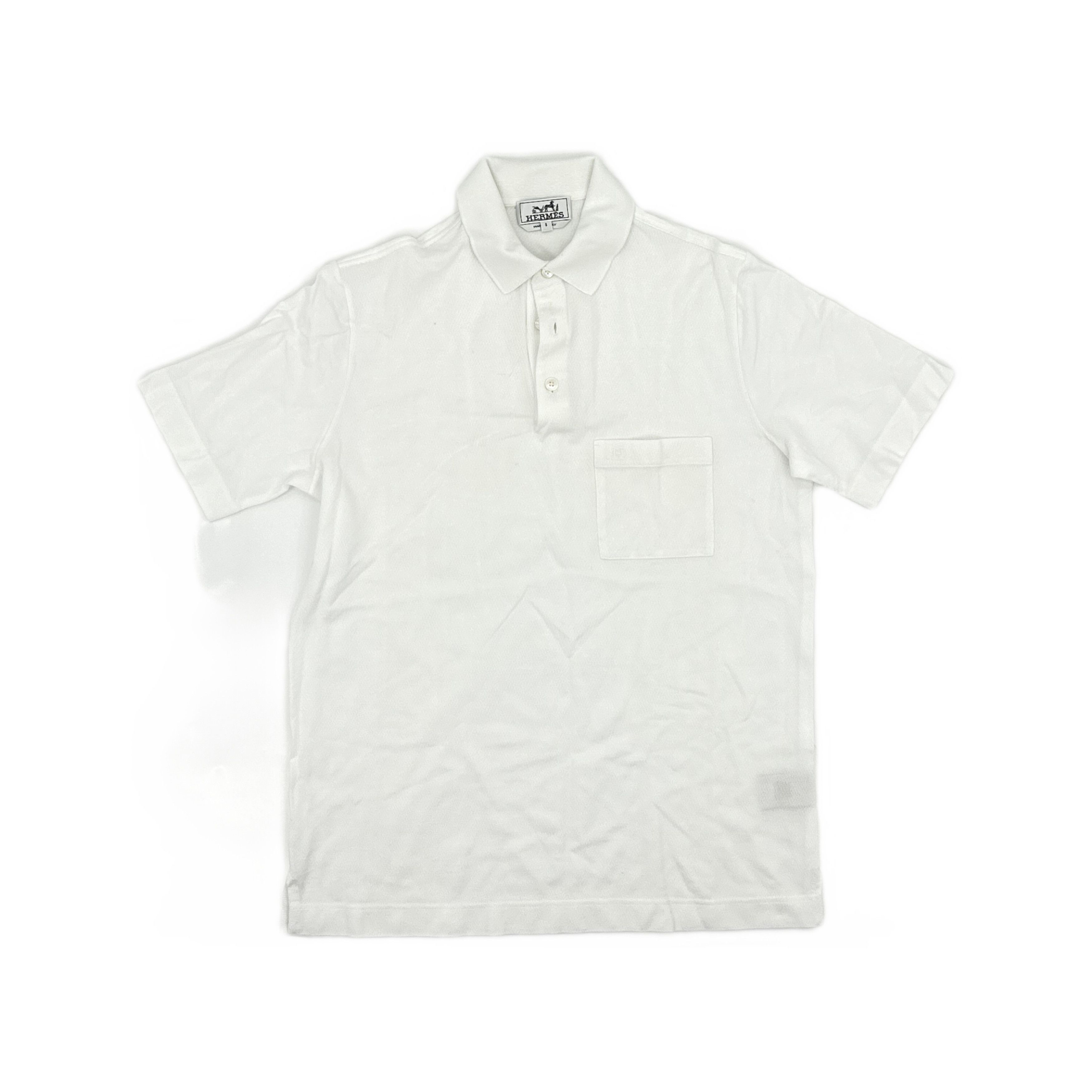 Hermes Hermes H Embroidery Polo Shirt Size S Size US S / EU 44-46 / 1 - 1 Thumbnail