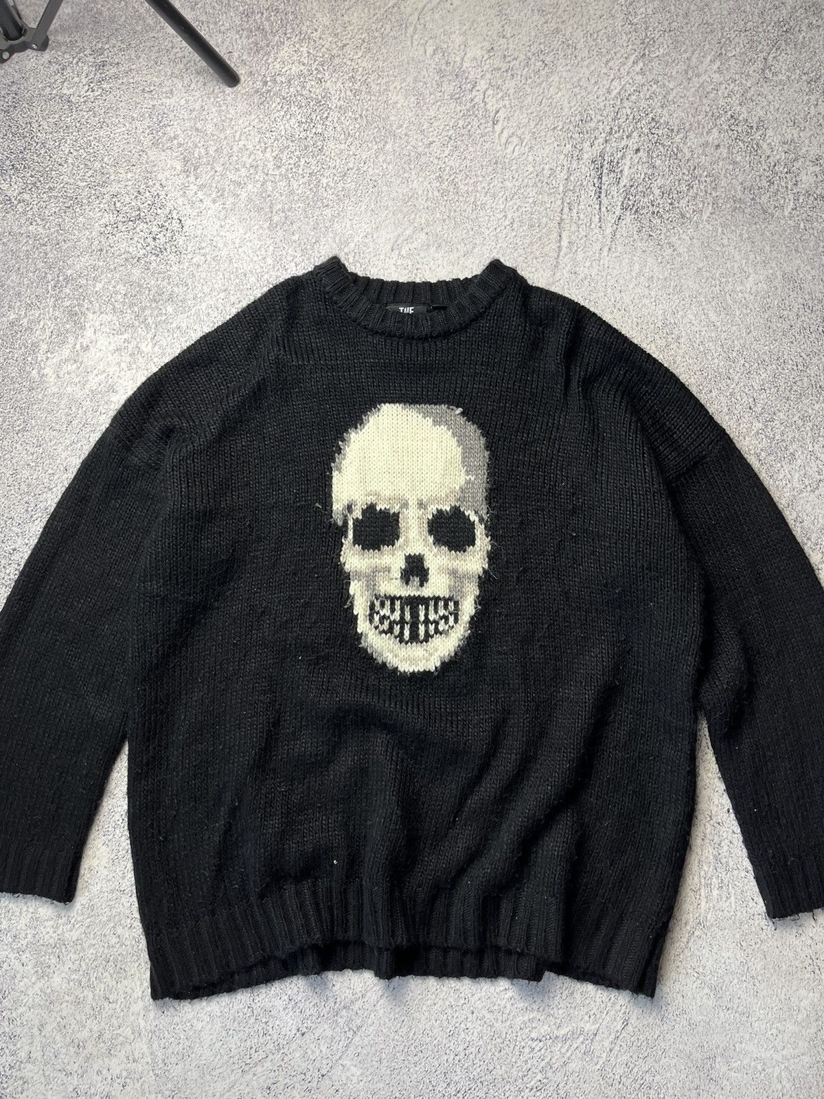The Ragged Priest Y2K The Ragged Priest Skeleton Hype Sweater Knitted 90s Size US L / EU 52-54 / 3 - 6 Thumbnail
