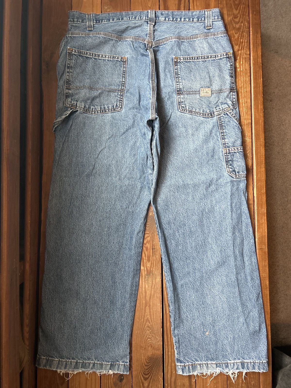 Levi's × Vintage Vintage Y2K Levi’s Baggy Carpenter Blue Jeans Size US 36 / EU 52 - 1 Thumbnail