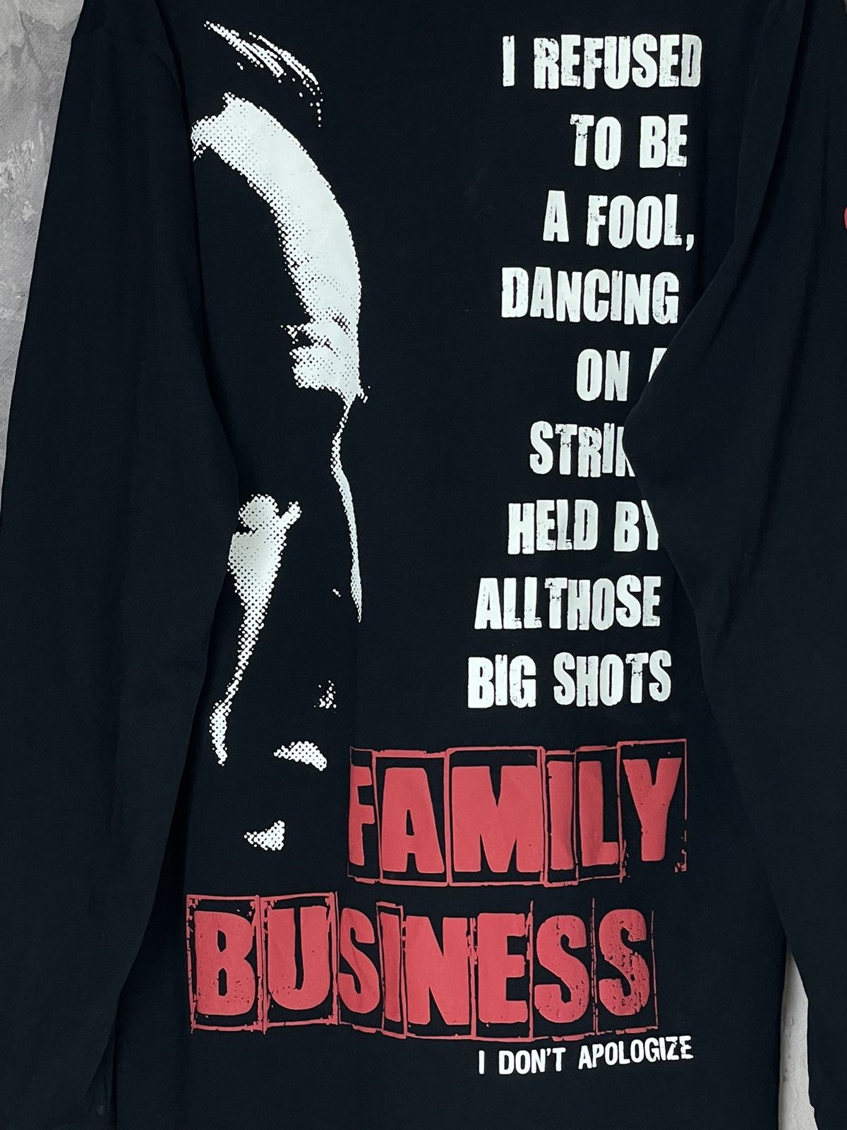 Other Vintage The God Father Overprint Logo Longsleeve Size US M / EU 48-50 / 2 - 8 Thumbnail