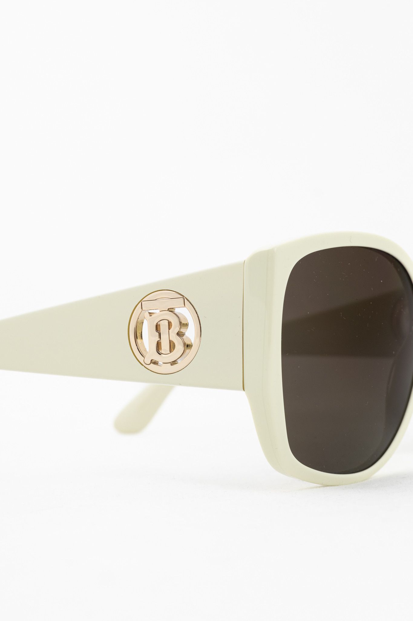 Burberry Burberry SS19 BE4920 Acetate Logo-Temple Square Sunglasses Size ONE SIZE - 5 Thumbnail