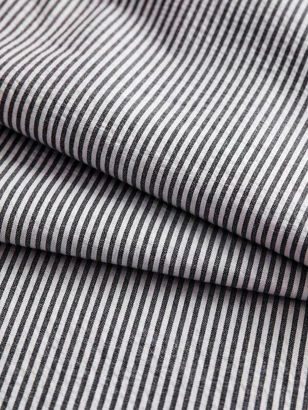 Japanese Brand Black & White Striped Casual Pants Men & Women Size US 36 / EU 52 - 5 Thumbnail