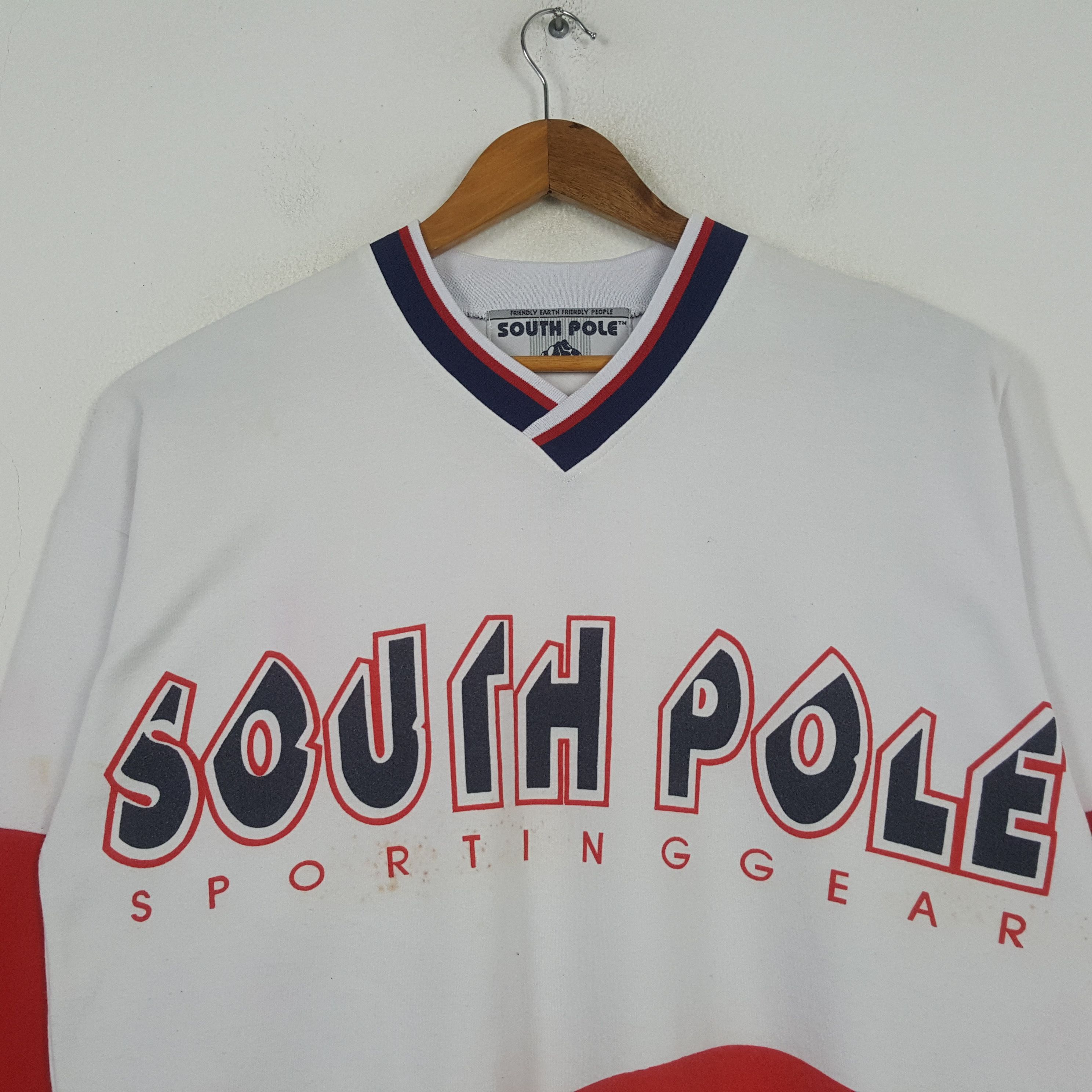 Southpole × Vintage Vintage SOUTH POLE Streetwear Skateboard Sweashirt C295N18 Size US XL / EU 56 / 4 - 2 Thumbnail