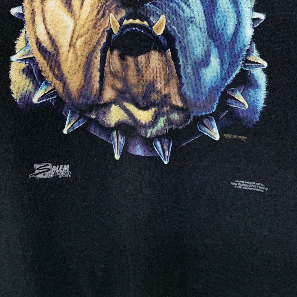 Vintage Vintage Salem Georgetown University Bull Dog Sweatshirt Size US M / EU 48-50 / 2 - 7 Thumbnail