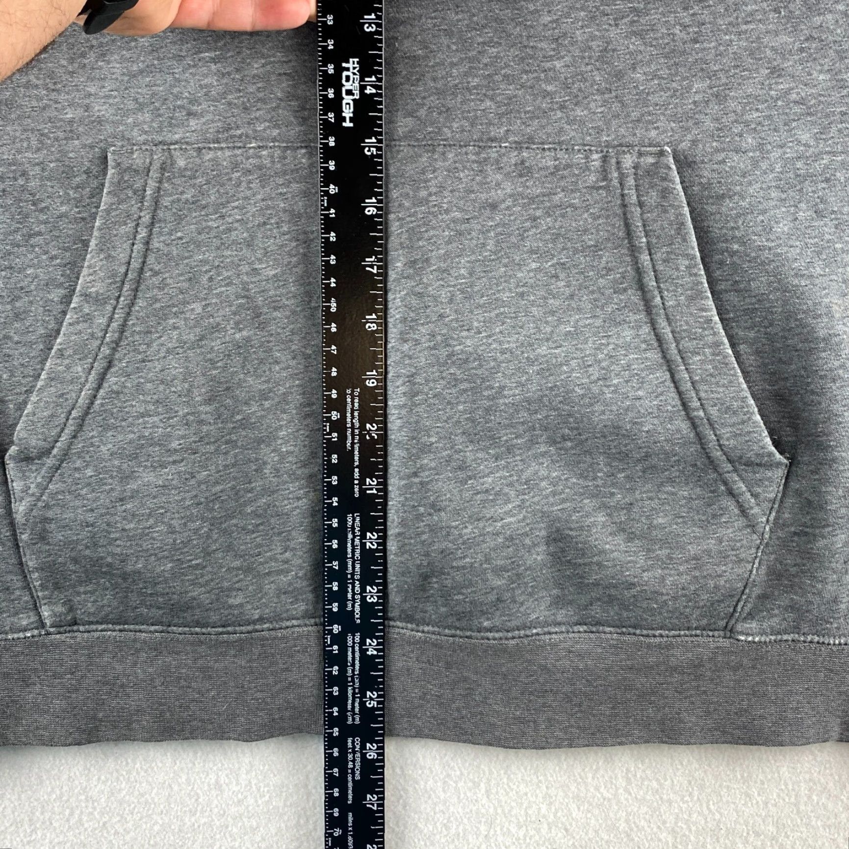 Nike Nike Hoodie Mens XL Gray Pullover Long Sleeve Embroidered Logo Fleece Size US XL / EU 56 / 4 - 7 Thumbnail