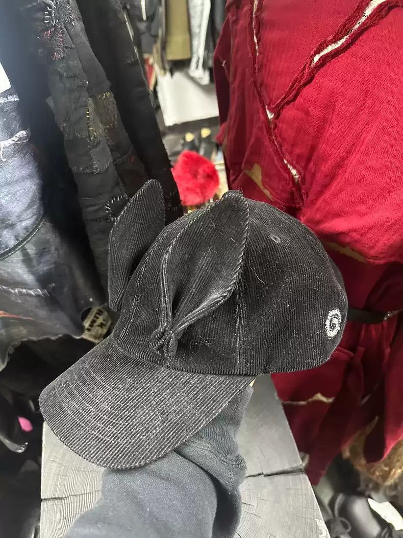 Undercover Undercover 20aw Spider's nest corduroy rabbit ear hat Size ONE SIZE - 3 Thumbnail
