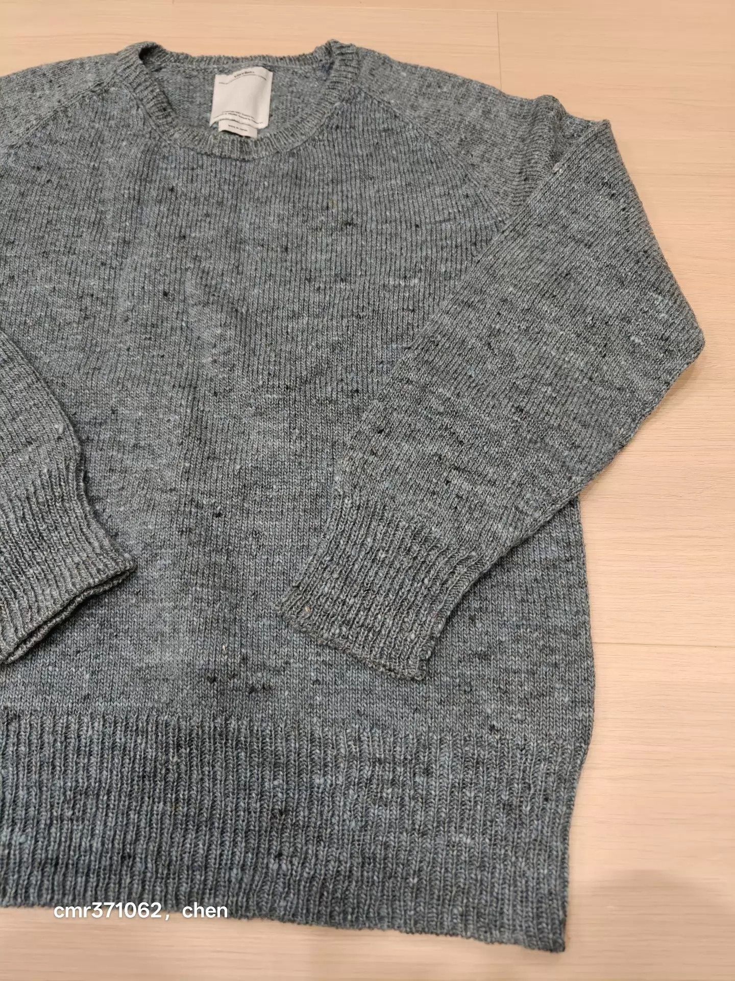 Visvim visvim 17AW COLLEGE KNIT L/S N.D. indigo 2 95New Size US M / EU 48-50 / 2 - 4 Thumbnail