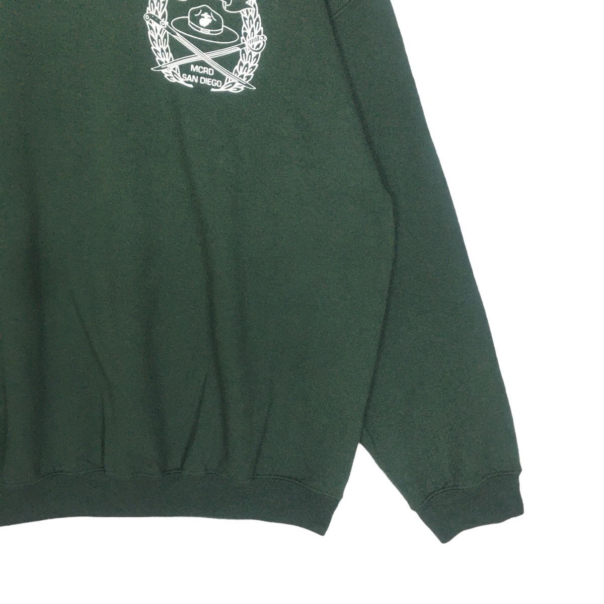 Gildan MCRD San Diego Crewneck Sweatshirt Colour Green Size XL Size US XL / EU 56 / 4 - 5 Thumbnail