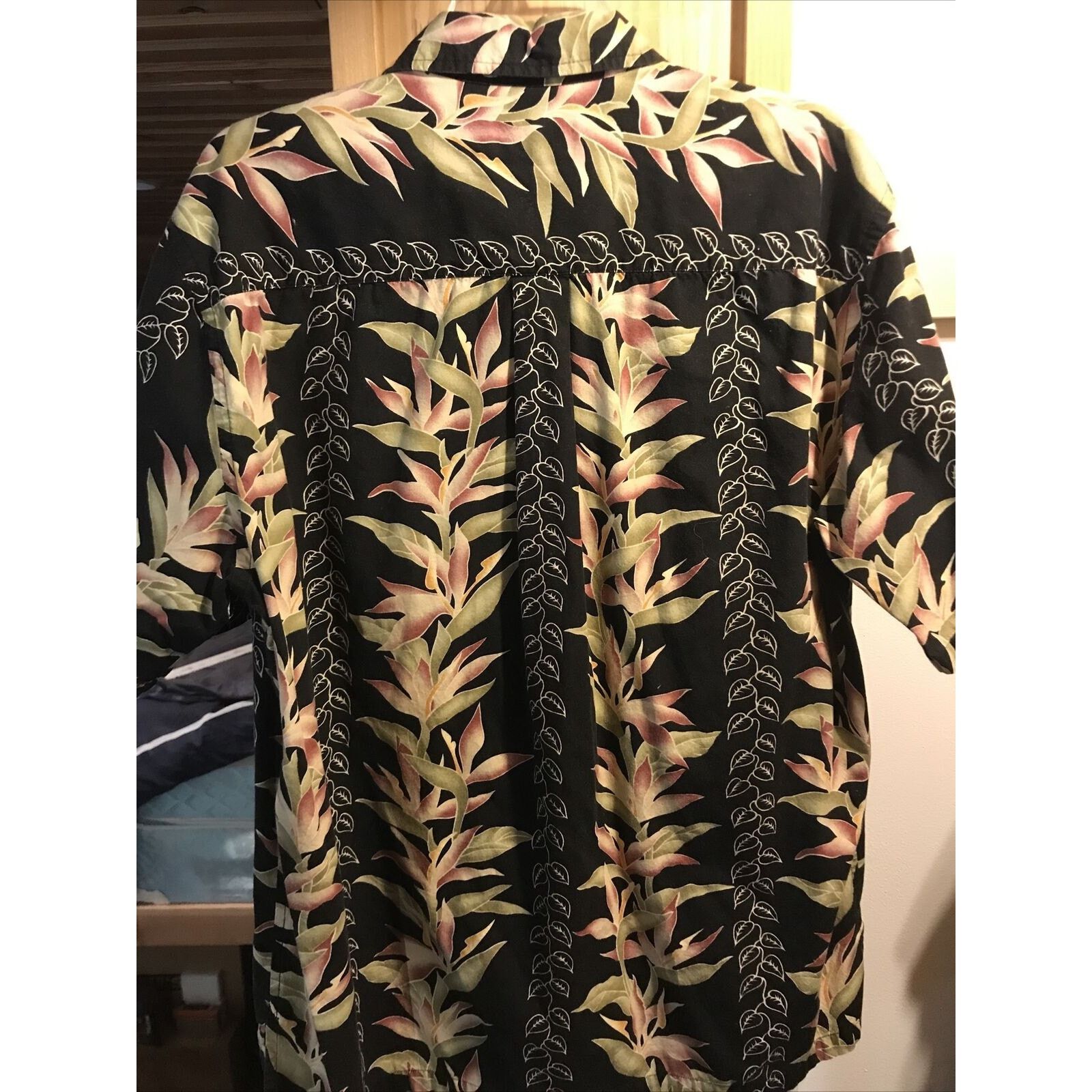 Other Cooke Street Honolulu Men’s L Black SS Cotton Hawaiian Shirt Size US L / EU 52-54 / 3 - 9 Thumbnail