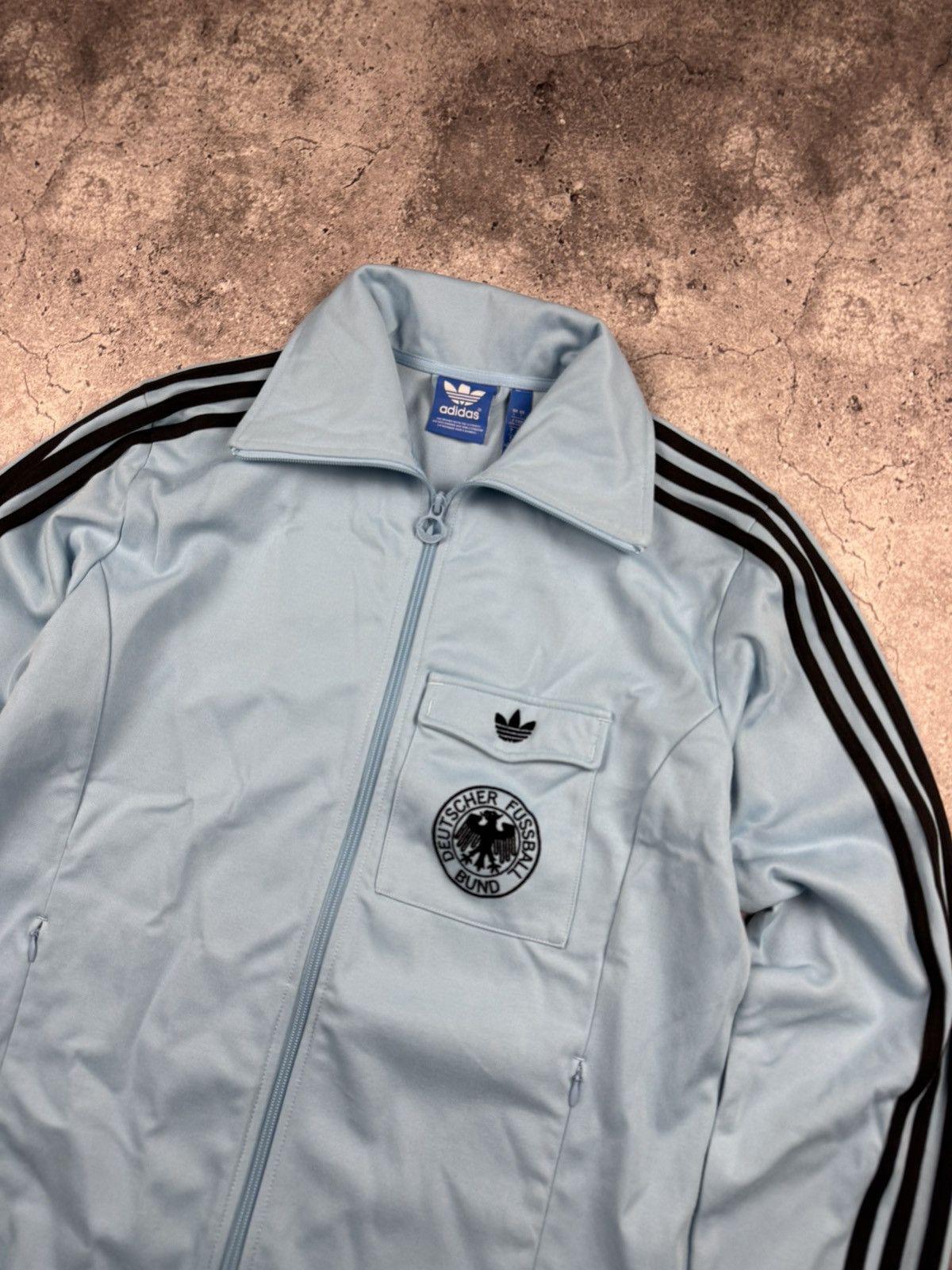 Adidas VINTAGE 90’s ADIDAS GERMANY DFB TRACK JACKET SOCCER FOOTBALL Size US L / EU 52-54 / 3 - 4 Thumbnail