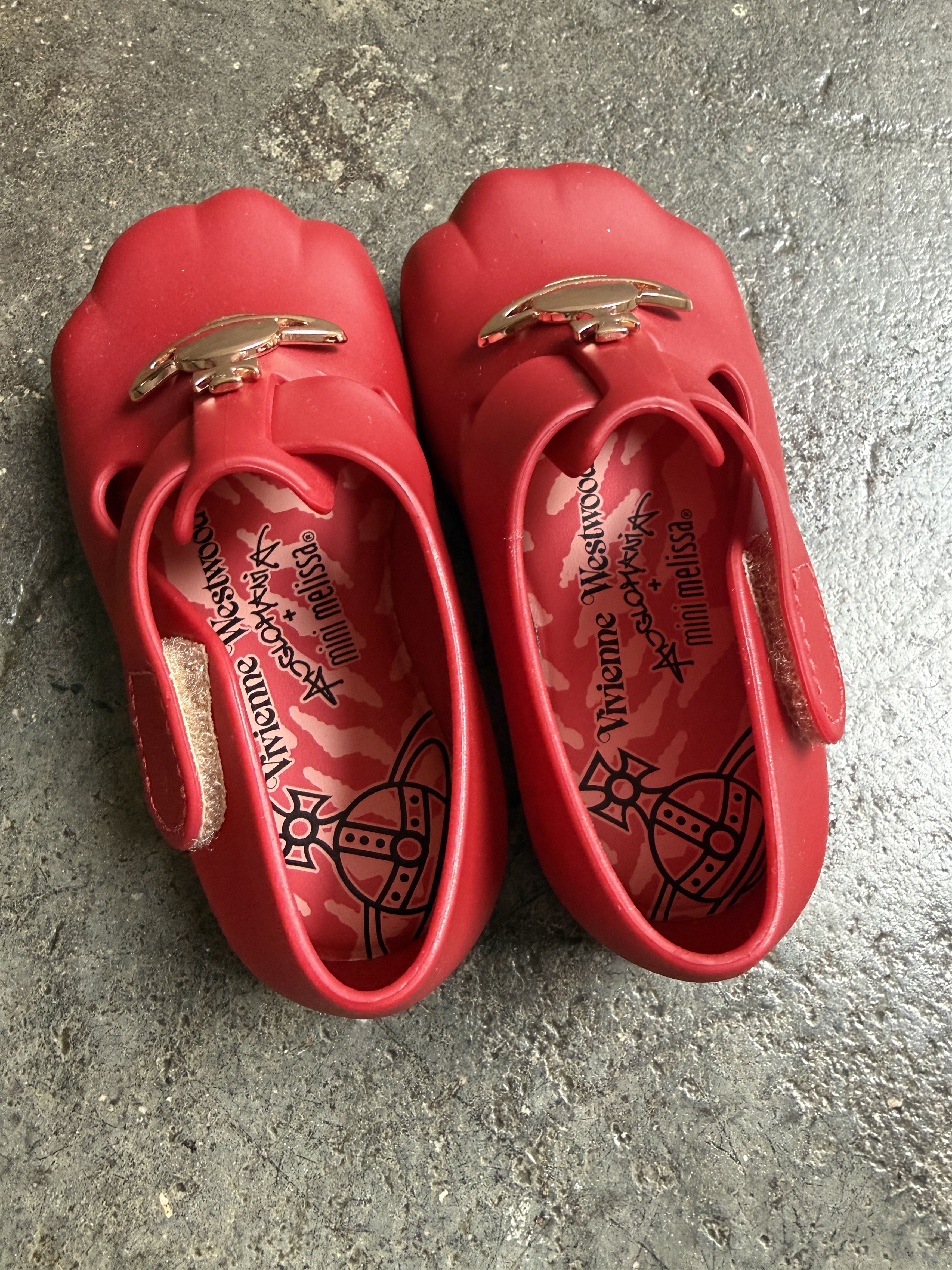Vivienne Westwood 1/1 Sample Adjustable Melissa Kid Shoe w/ Metal orb Size US 6 / EU 39 - 5 Thumbnail