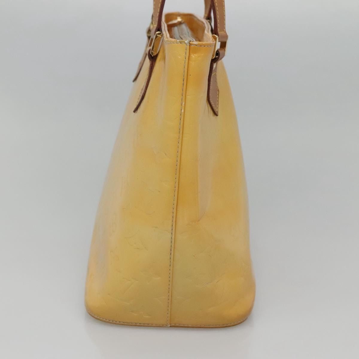 Louis Vuitton LOUIS VUITTON Monogram Vernis Houston Hand Bag Gris M91053 Size ONE SIZE - 5 Thumbnail