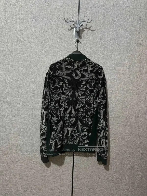 Versace Versace Black Embroidered Logo Men's Outerwear . Size US S / EU 44-46 / 1 - 2 Thumbnail