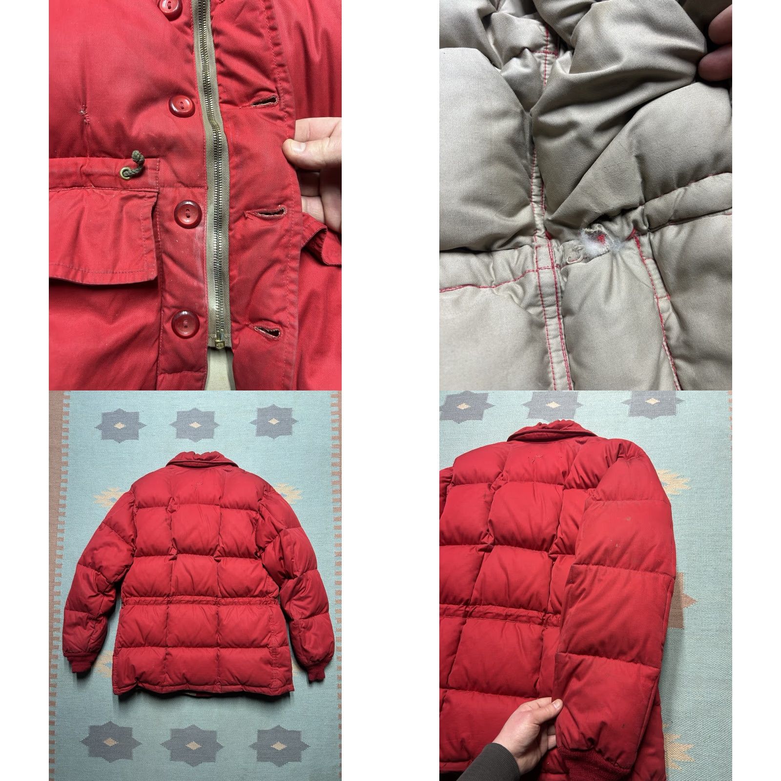 Eddie Bauer VINTAGE Eddie Bauer Kara Koram Jacket & Pants Set Goose Down RARE S/M Red Mens Jacket Shirt? Size US 29 - 9 Thumbnail