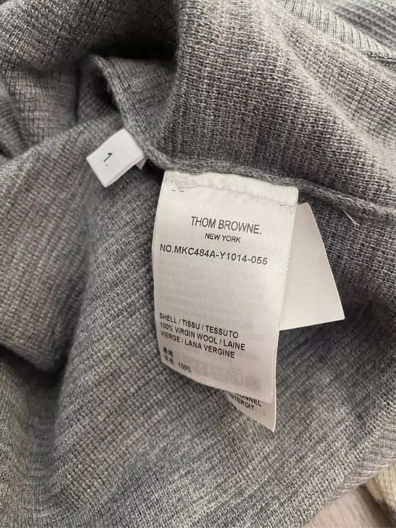Other Thom Browne size1 Round collar hoodie Size US S / EU 44-46 / 1 - 6 Thumbnail