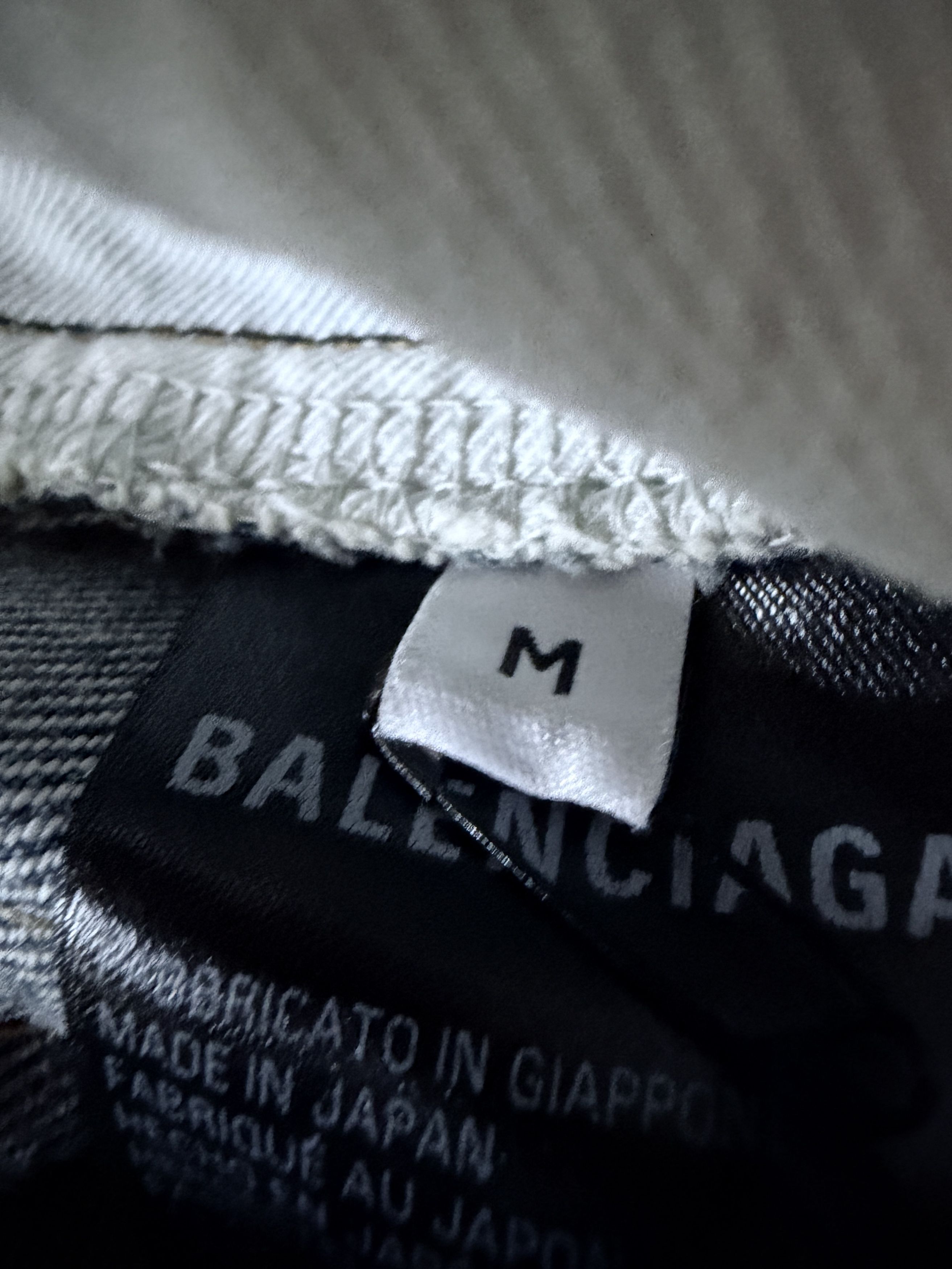 Balenciaga Reflective 3M Woven Made in Japan Baggy Denim Jeans Size US 34 / EU 50 - 11 Thumbnail