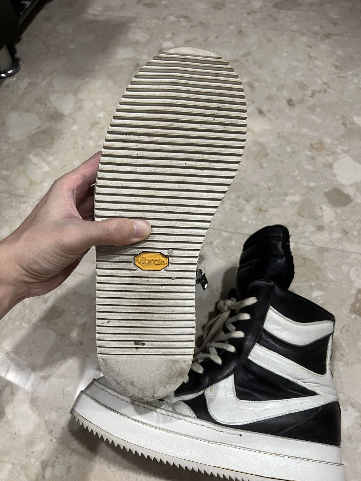 Rick Owens RO Oreo Dunks Size US 8 / EU 41 - 11 Thumbnail