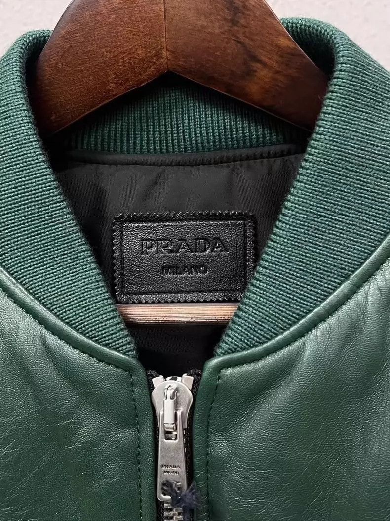 Prada Prada x Raf Simons Green Bomber Jacket -2505 Size US S / EU 44-46 / 1 - 4 Thumbnail