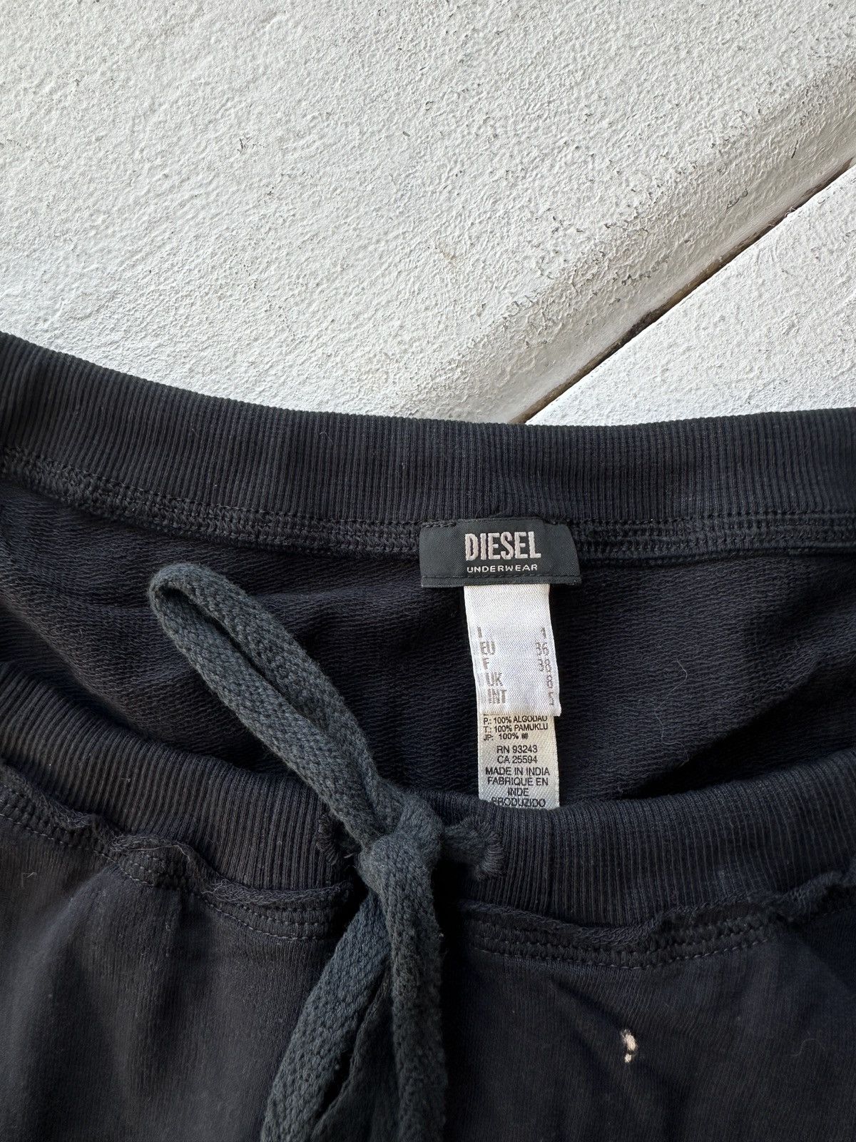 Diesel 🚨90s Diesel black stains distressed Washed Zip Sweatshirt Size S / US 4 / IT 40 - 5 Thumbnail