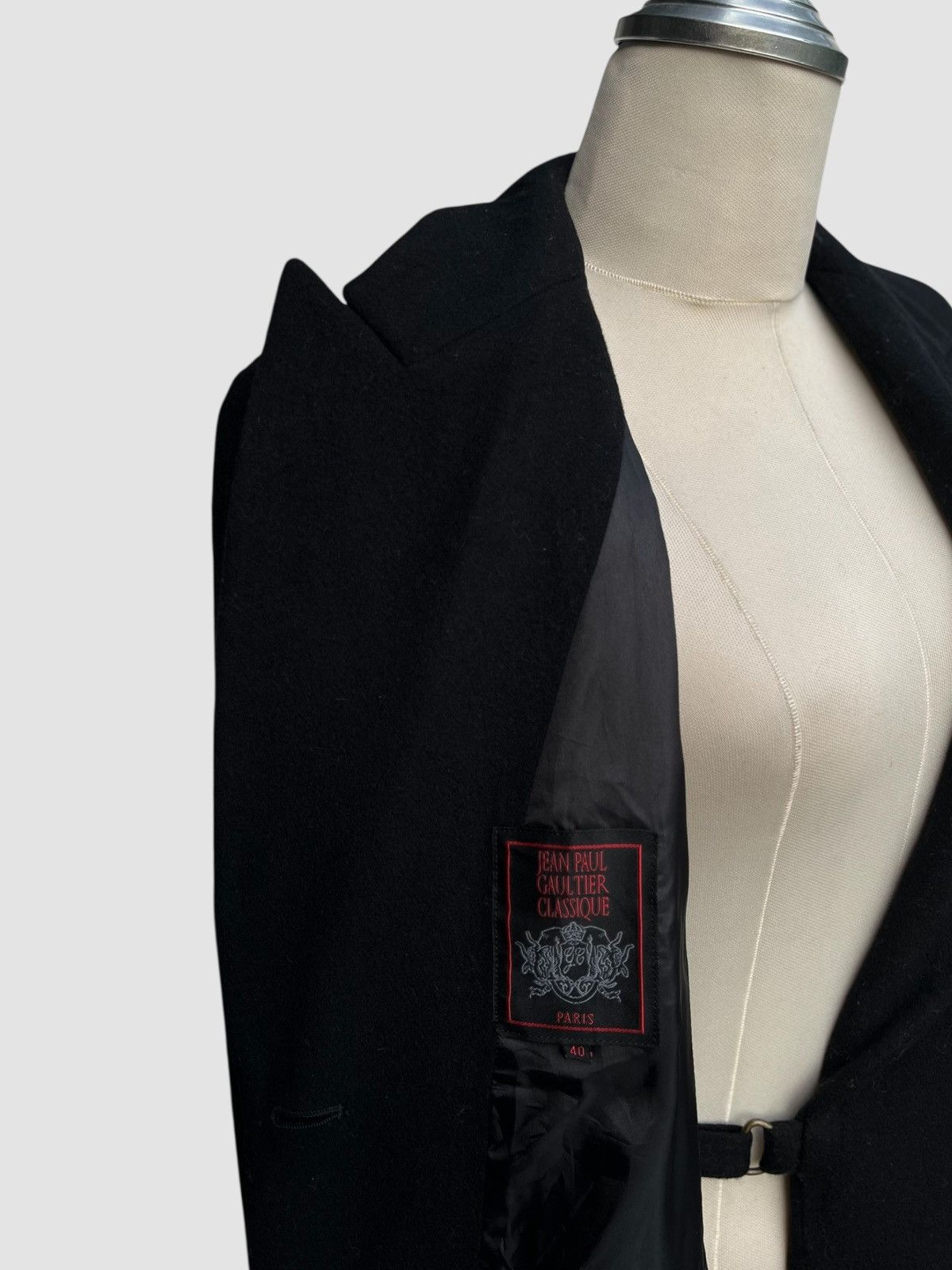 Jean Paul Gaultier Archive Jean Paul Gaultier Classique Overcoat Size M / US 6-8 / IT 42-44 - 16 Thumbnail